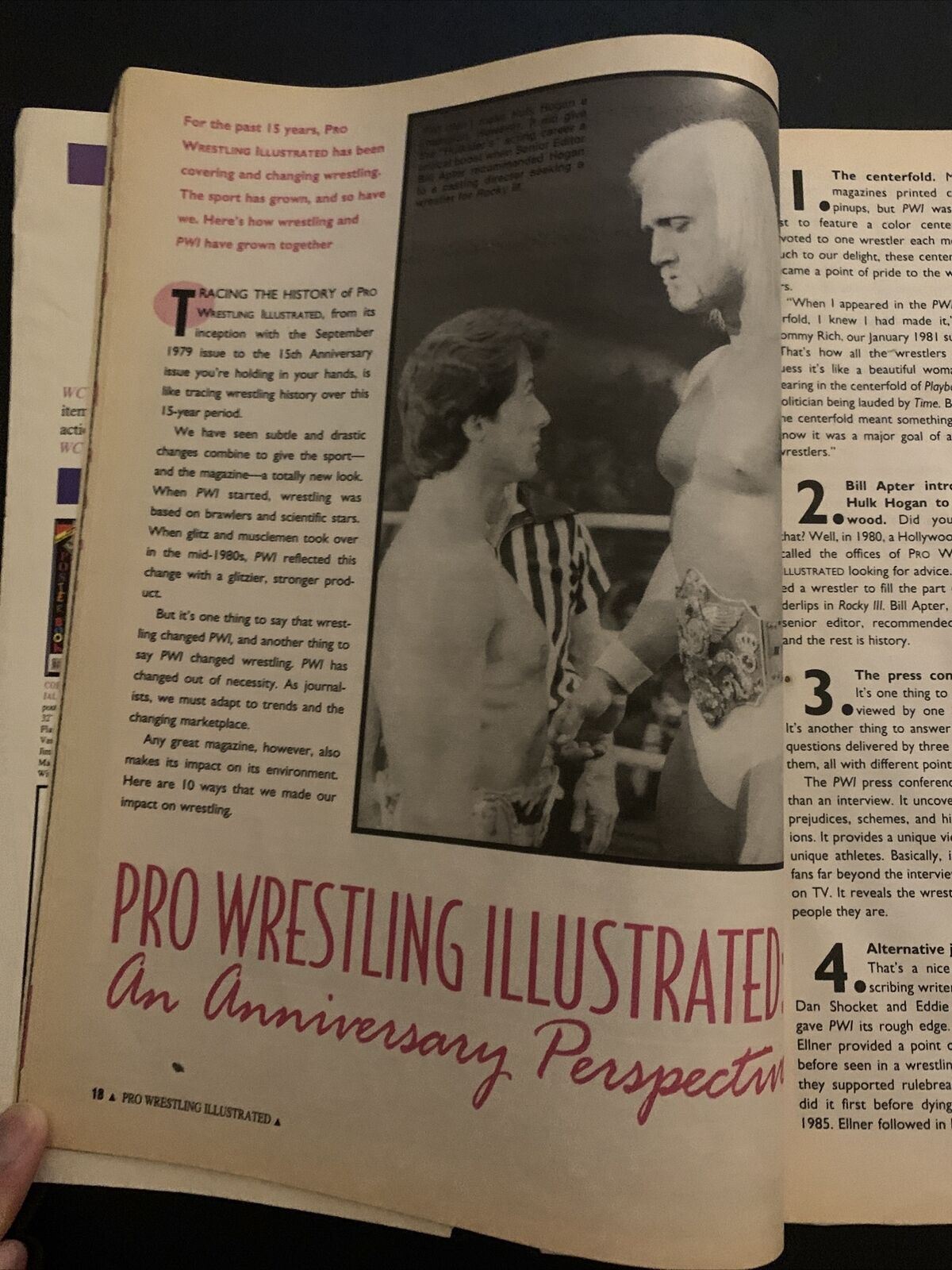 Pro Wrestling Illustrated Magazine September 1994 Anniversary Collector's Issue