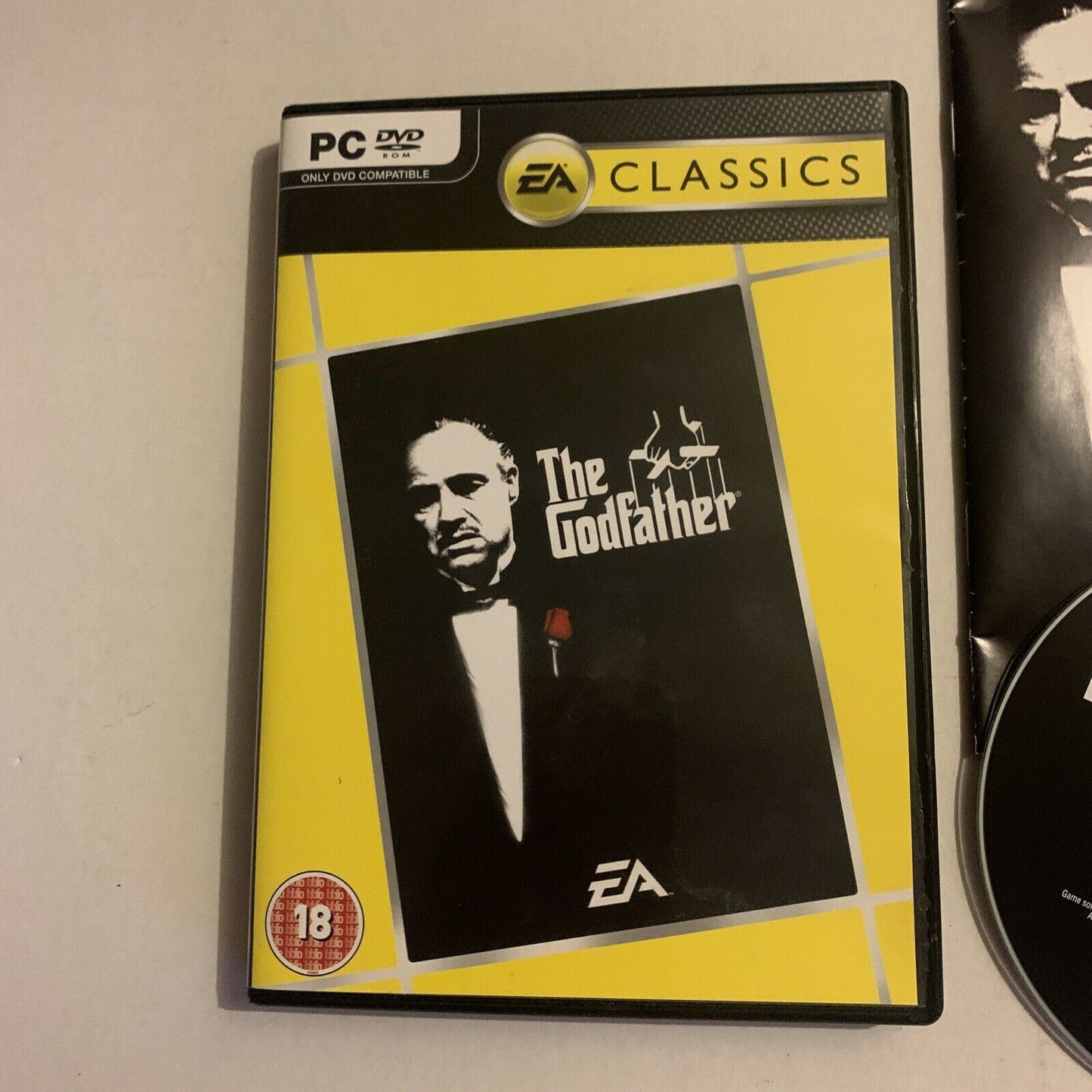 The Godfather PC DVD-ROM With Manual