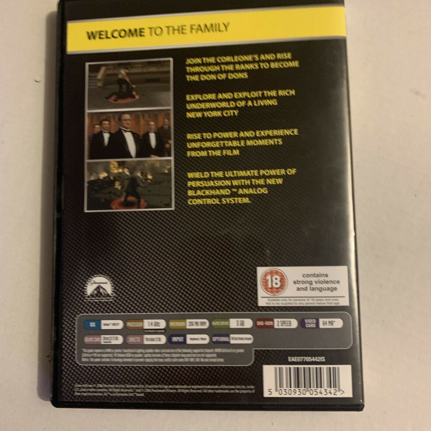 The Godfather PC DVD-ROM With Manual