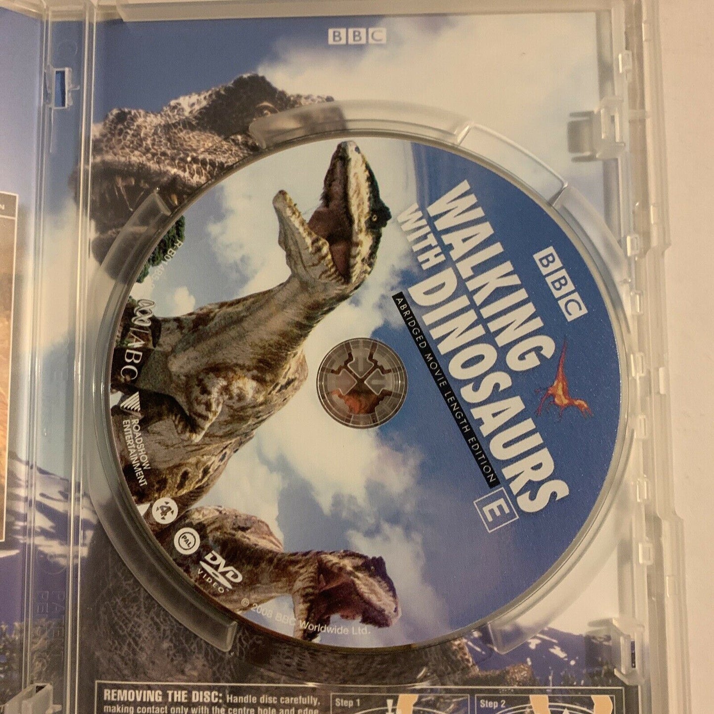 Walking With Dinosaurs - Movie Length Edition (DVD, 2008) BBC