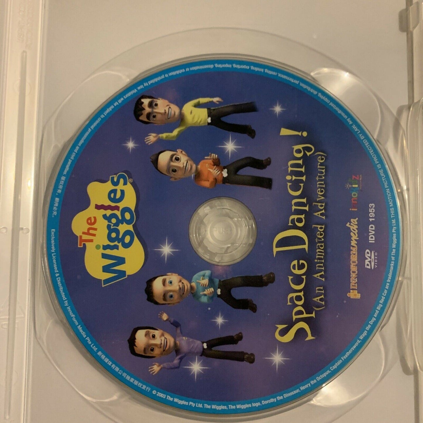 The Wiggles - Space Dancing! An Animated Adventure (DVD, 2003)