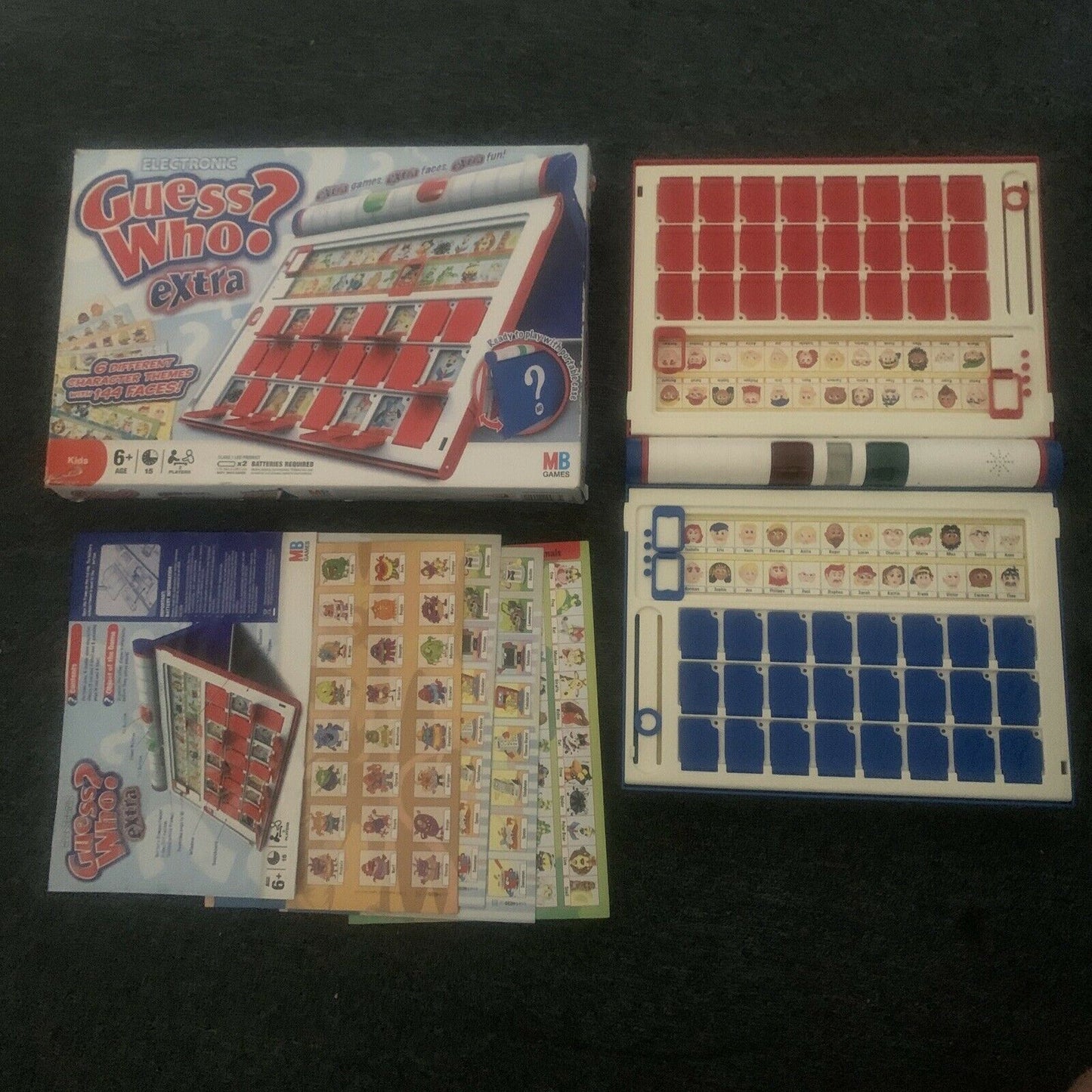 Electronic Guess Who? Extra Board Game MB Games