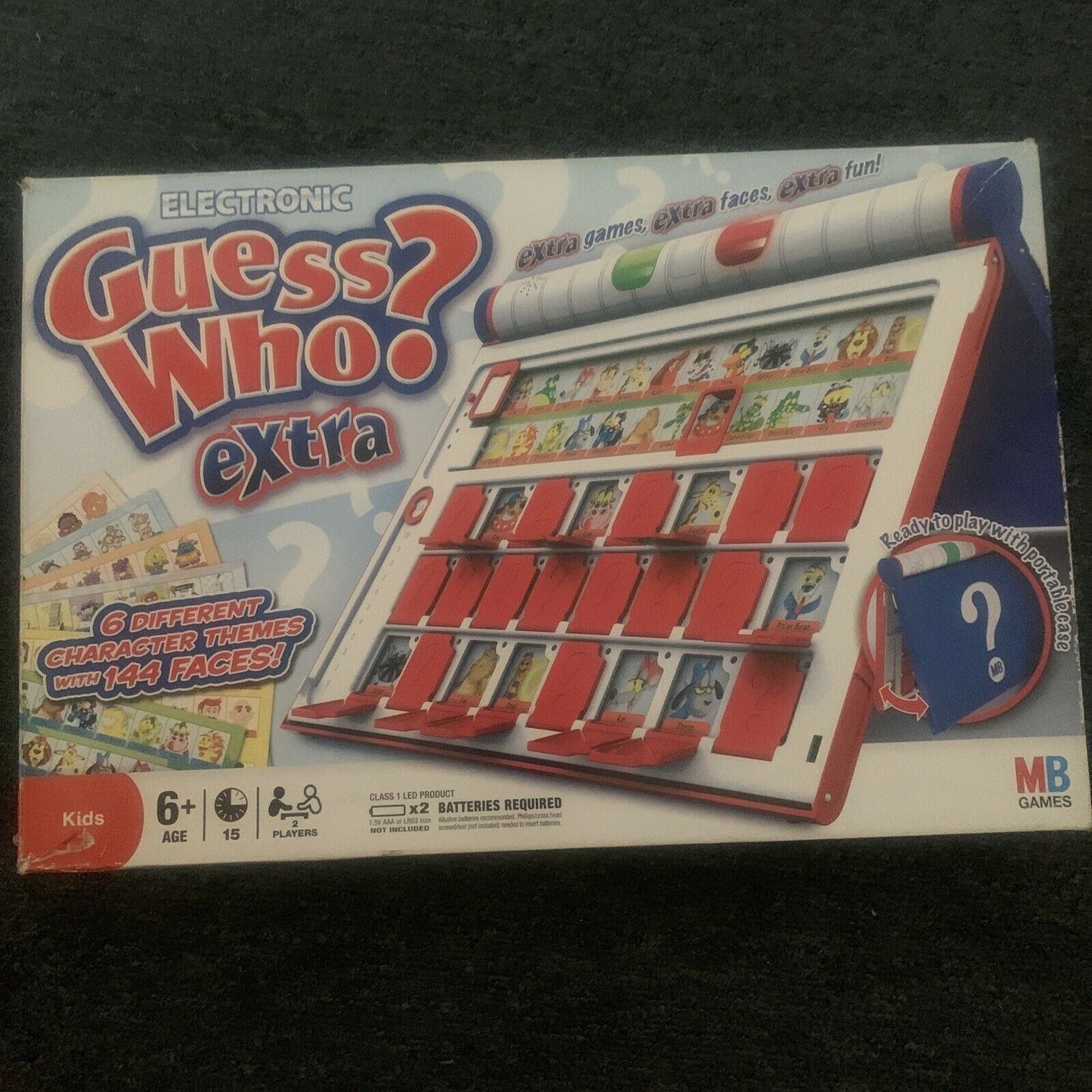 Electronic Guess Who? Extra Board Game MB Games