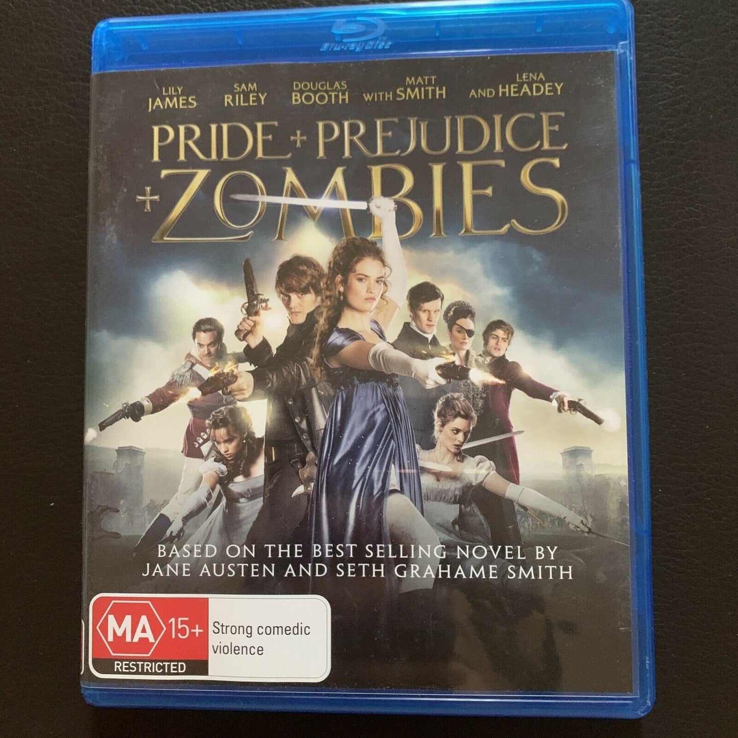 Pride and Prejudice and Zombies (Bluray, 2016) Region B