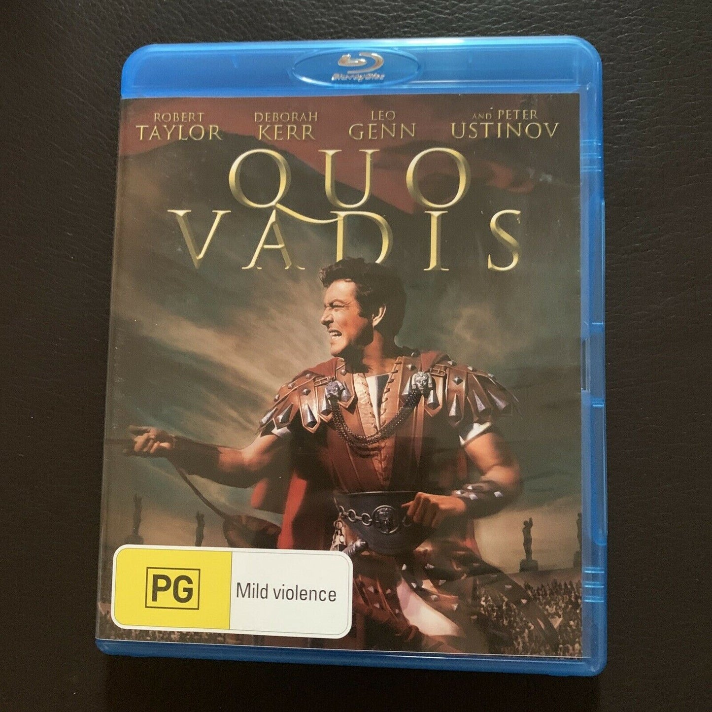 Quo Vadis (Blu-ray, 1951) Robert Taylor, Deborah Kerr, Peter Ustinov. Region B