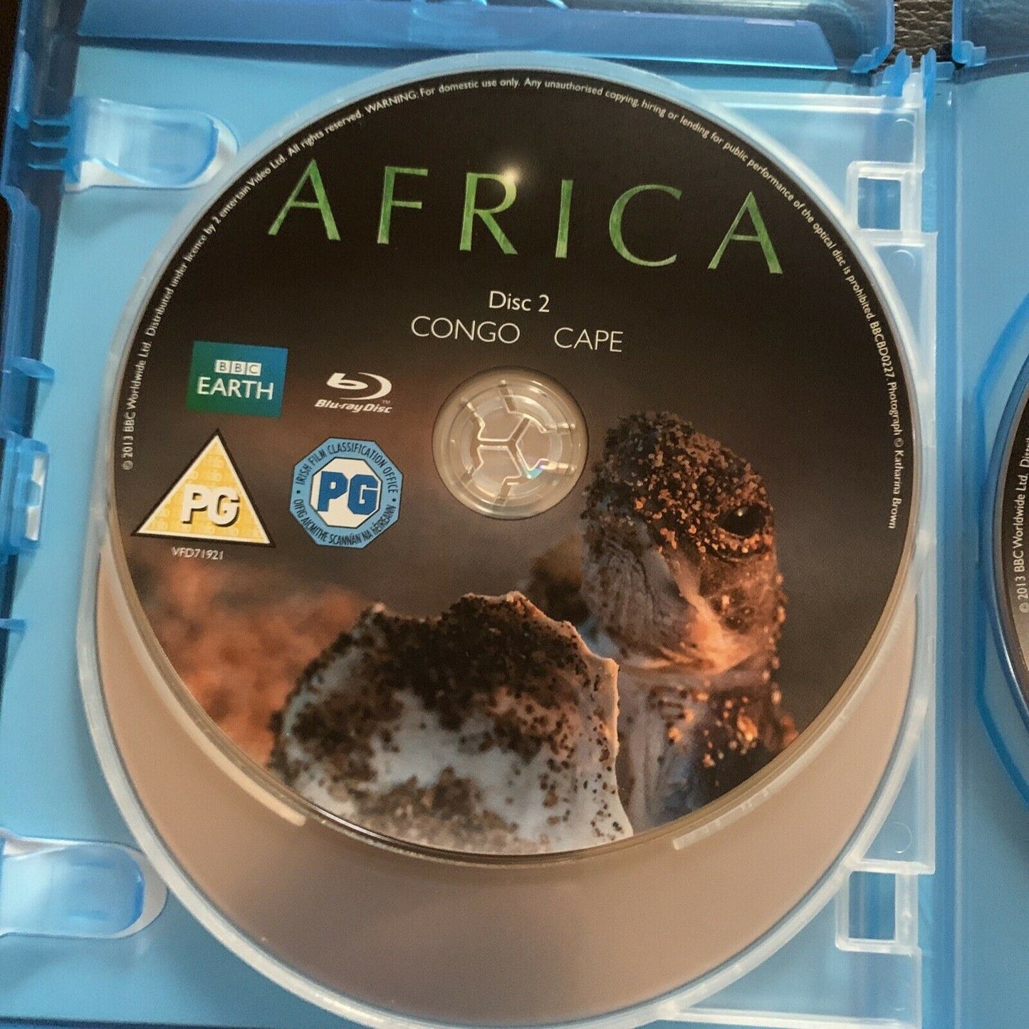 David Attenborough - Africa (Bluray, 2013, 3-Disc) BBC
