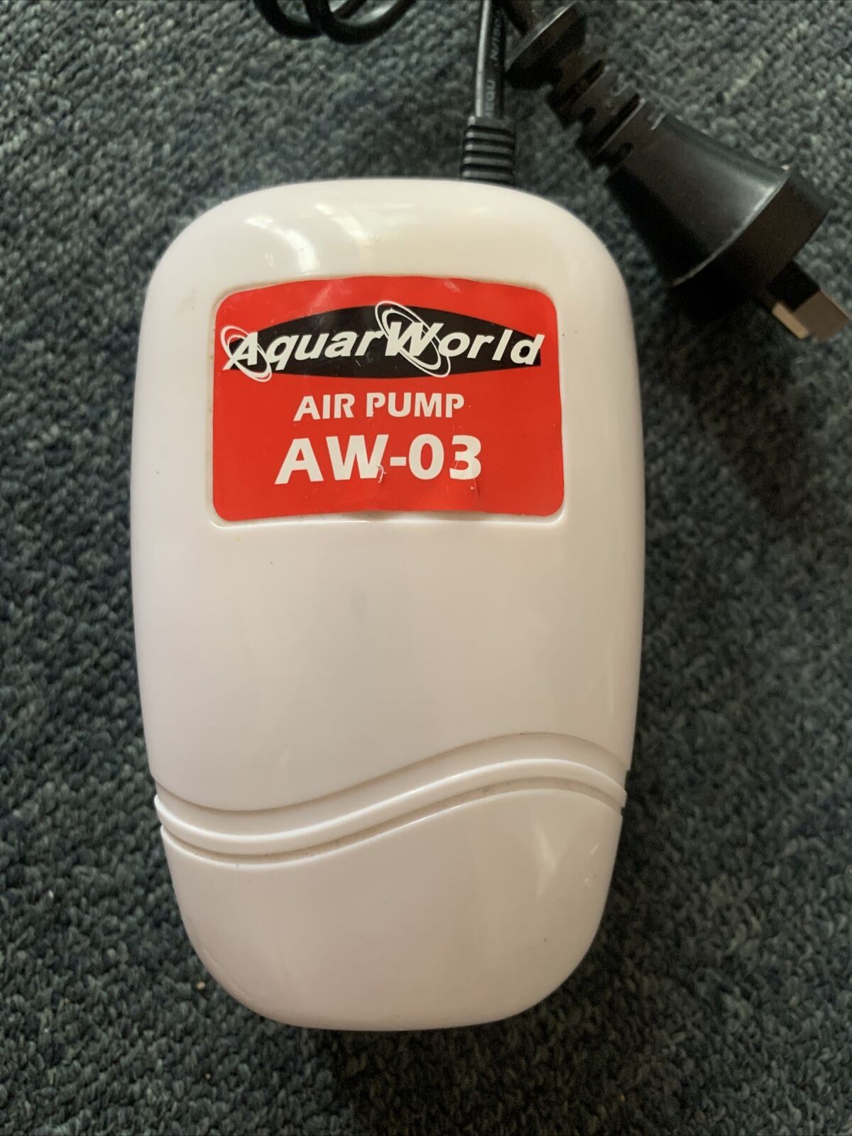 Aquarworld Air Pump AW-03 Twin Speed 1900L/Hr & 2800L/Hr