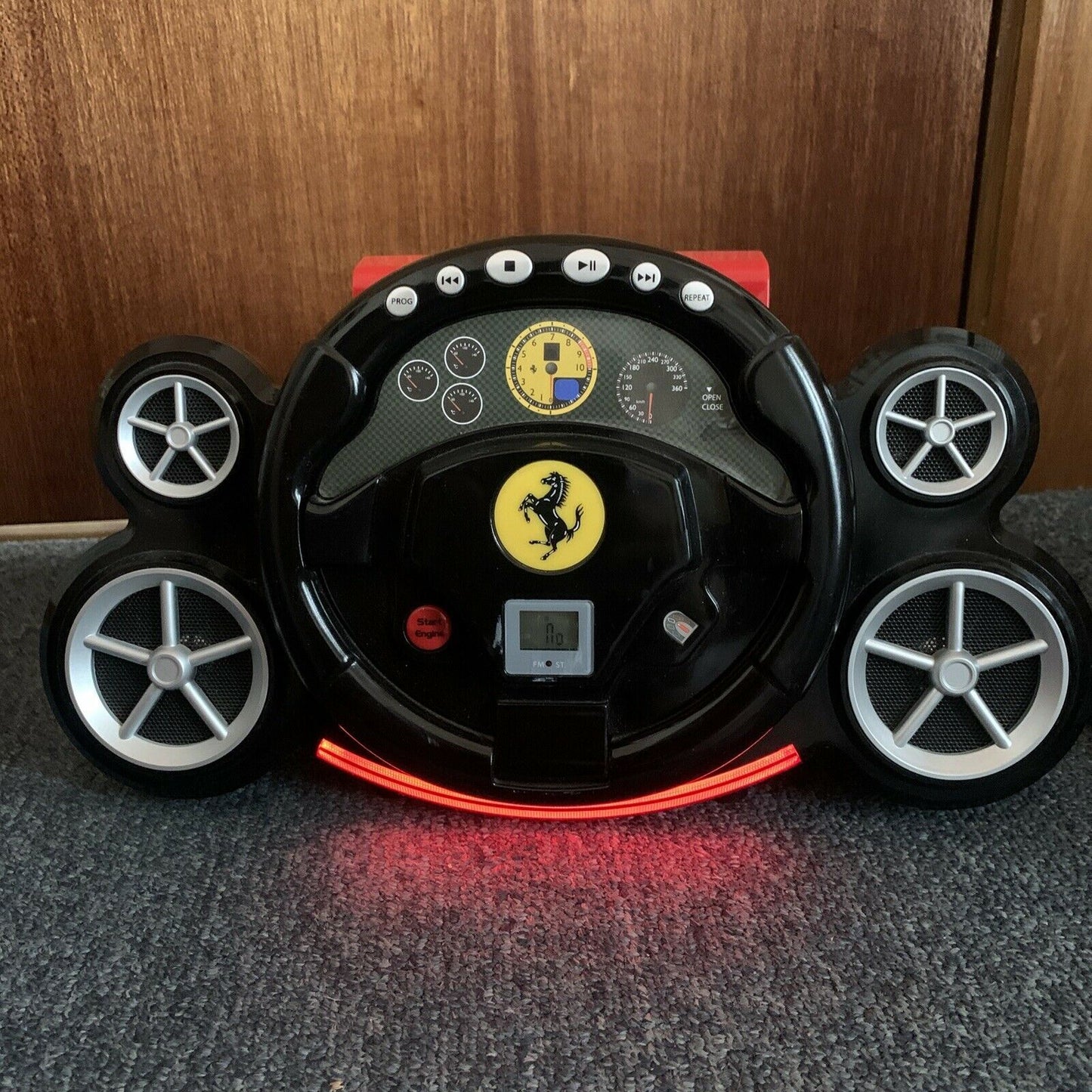 Lexibook Limited Edition Ferrari CD Portable Radio Player RCD150FE