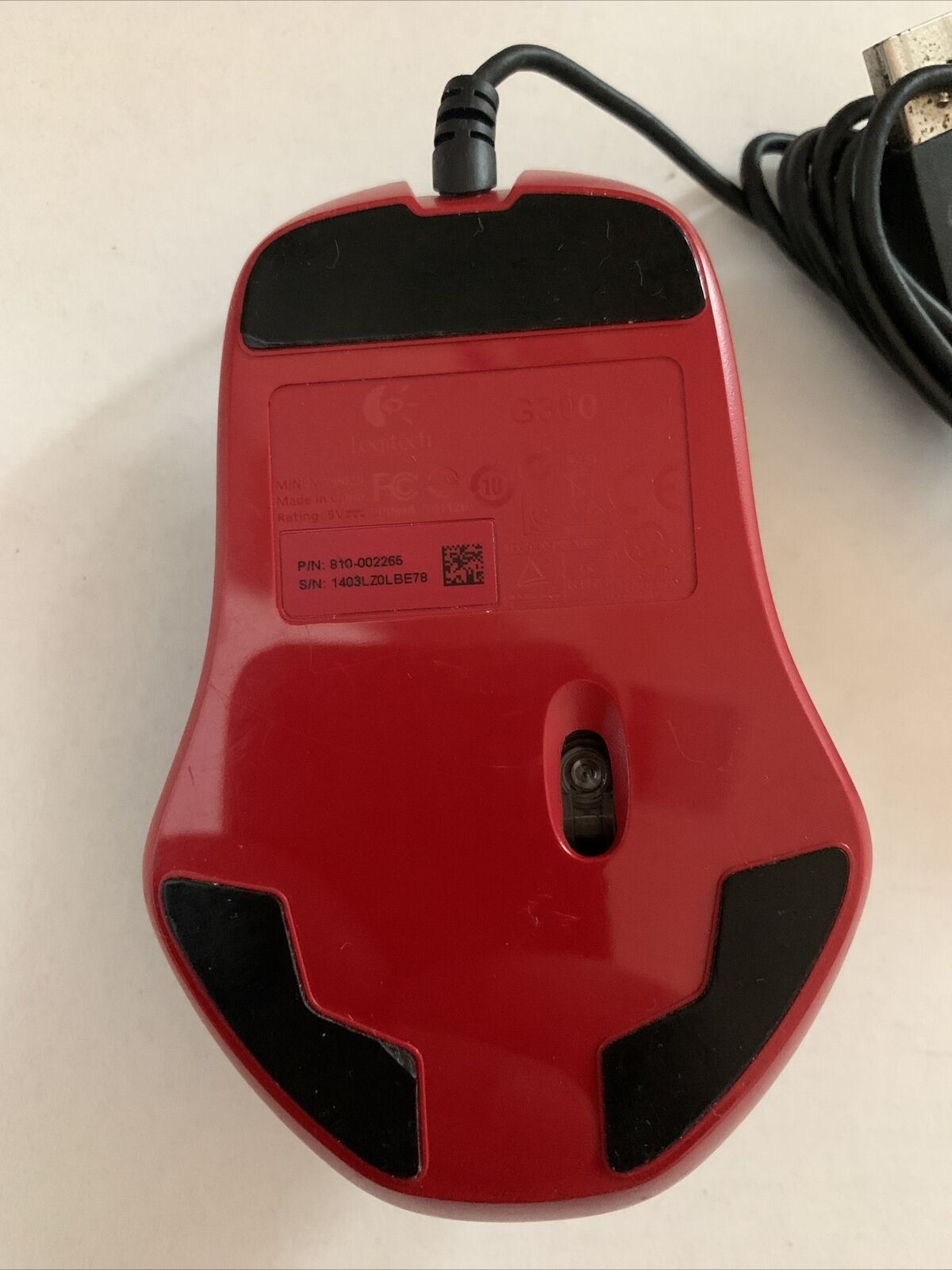 Logitech G300 Optical Gaming Mouse USB M-U0029