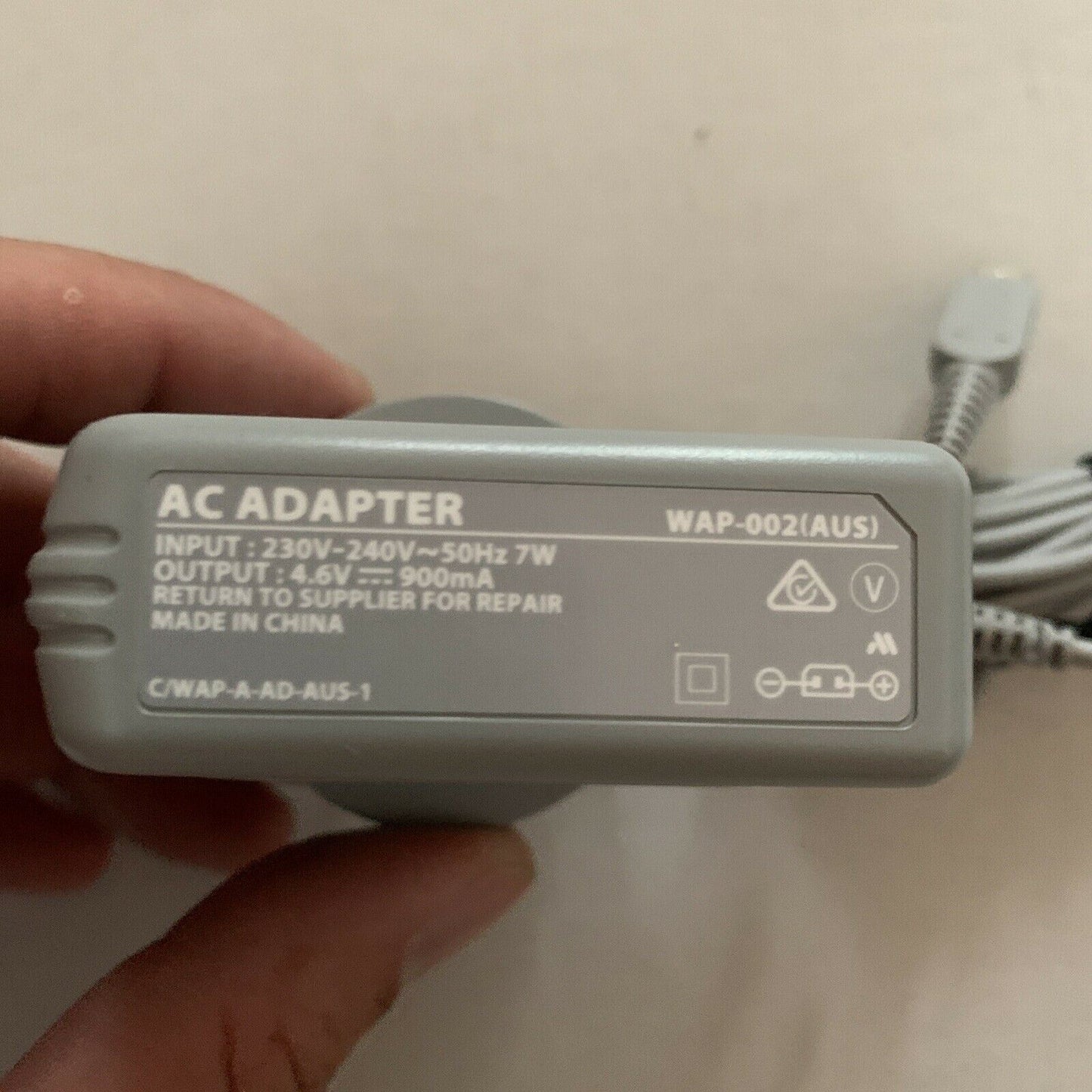 Genuine Authentic Nintendo WAP-002(AUS) AC Adapter for Nintendo 3DS / XL / LL /