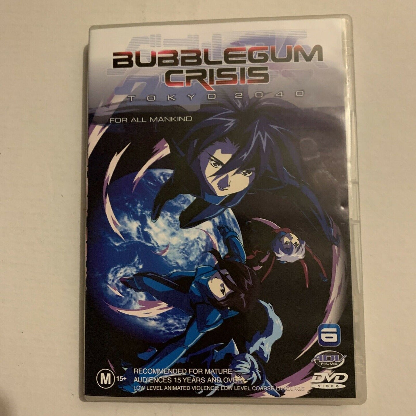 Bubblegum Crisis Tokyo 2040 - Volume 6 (DVD, 2001) Region 4&2