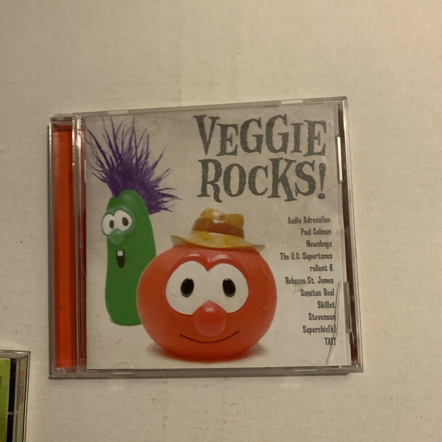 2x Veggie Tales - Veggie Tunes & Veggie Rocks! CD Audio