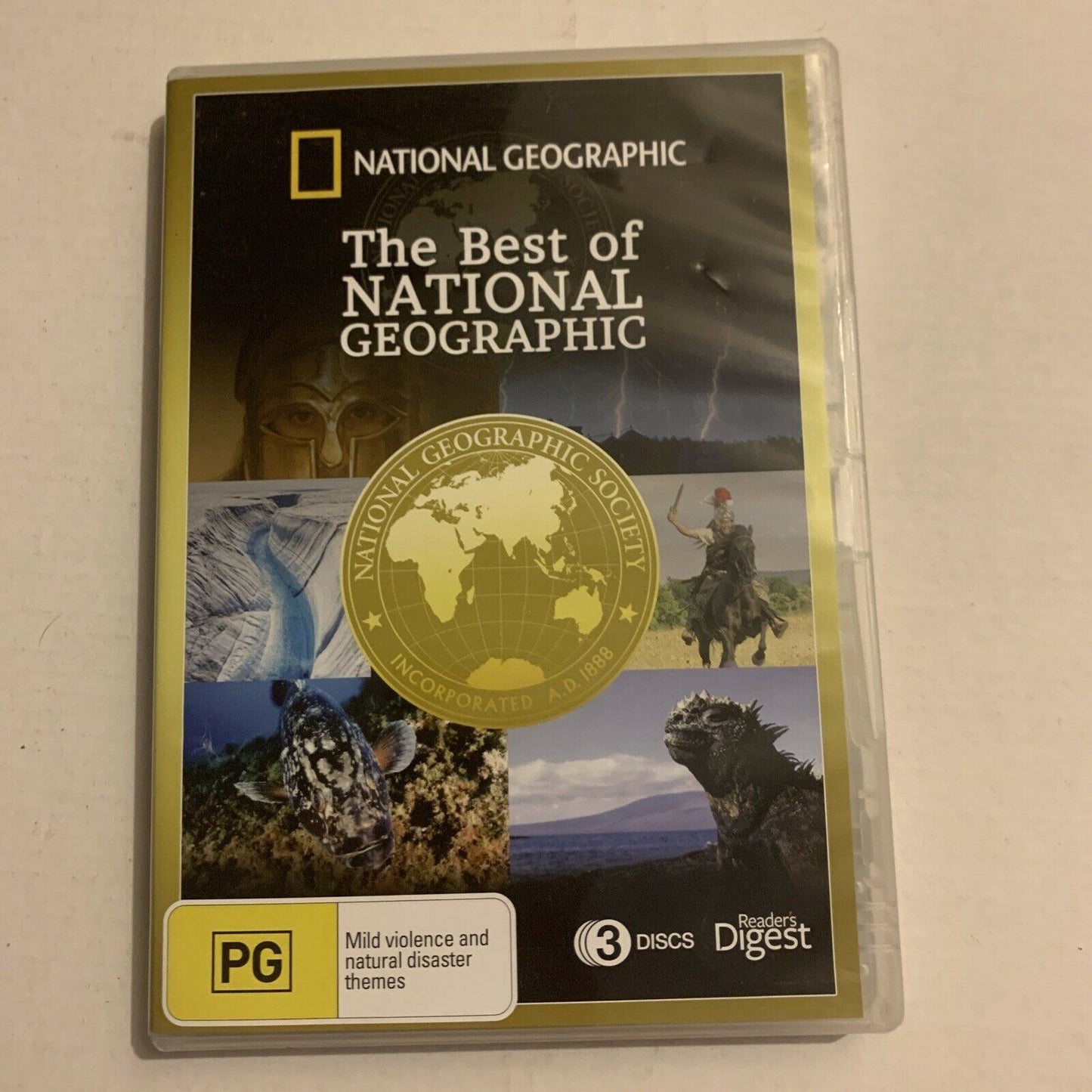 The Best of National Geographic: Violent Planet, Extreme Ice  (DVD, 2013, 3-Disc)