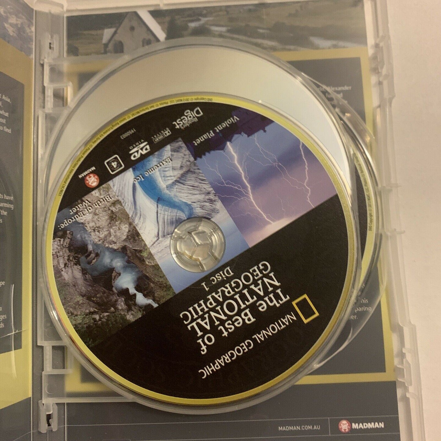 The Best of National Geographic: Violent Planet, Extreme Ice  (DVD, 2013, 3-Disc)