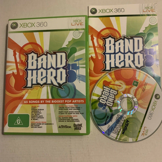 Band Hero - Xbox 360 With Manual PAL