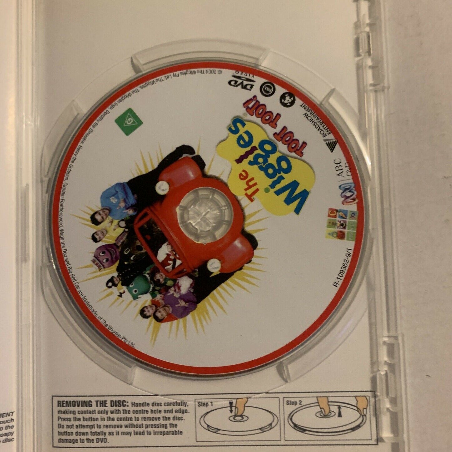 The Wiggles - Toot Toot! (DVD, 1999) Region Free