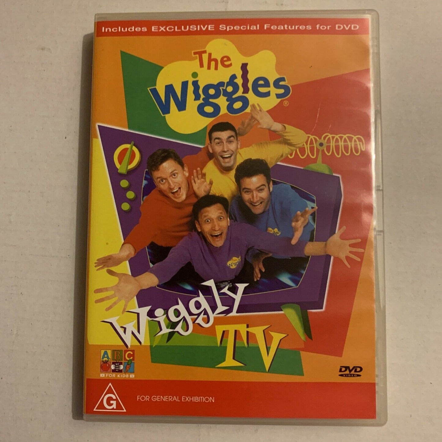 The Wiggles - Wiggly TV (DVD, 2000) Original Cast! All Regions