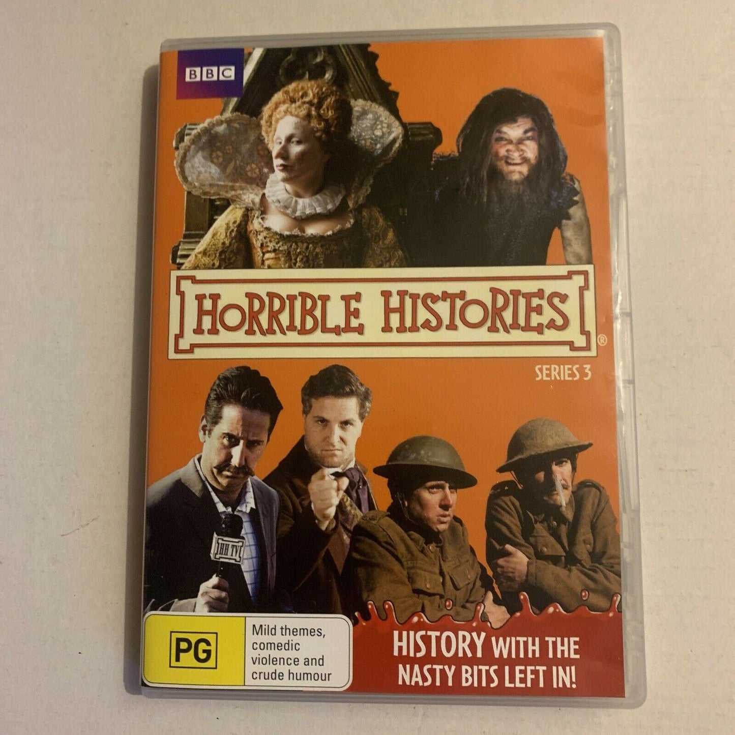 Horrible Histories : Series 3 (DVD, 2012) BBC Region 4&2