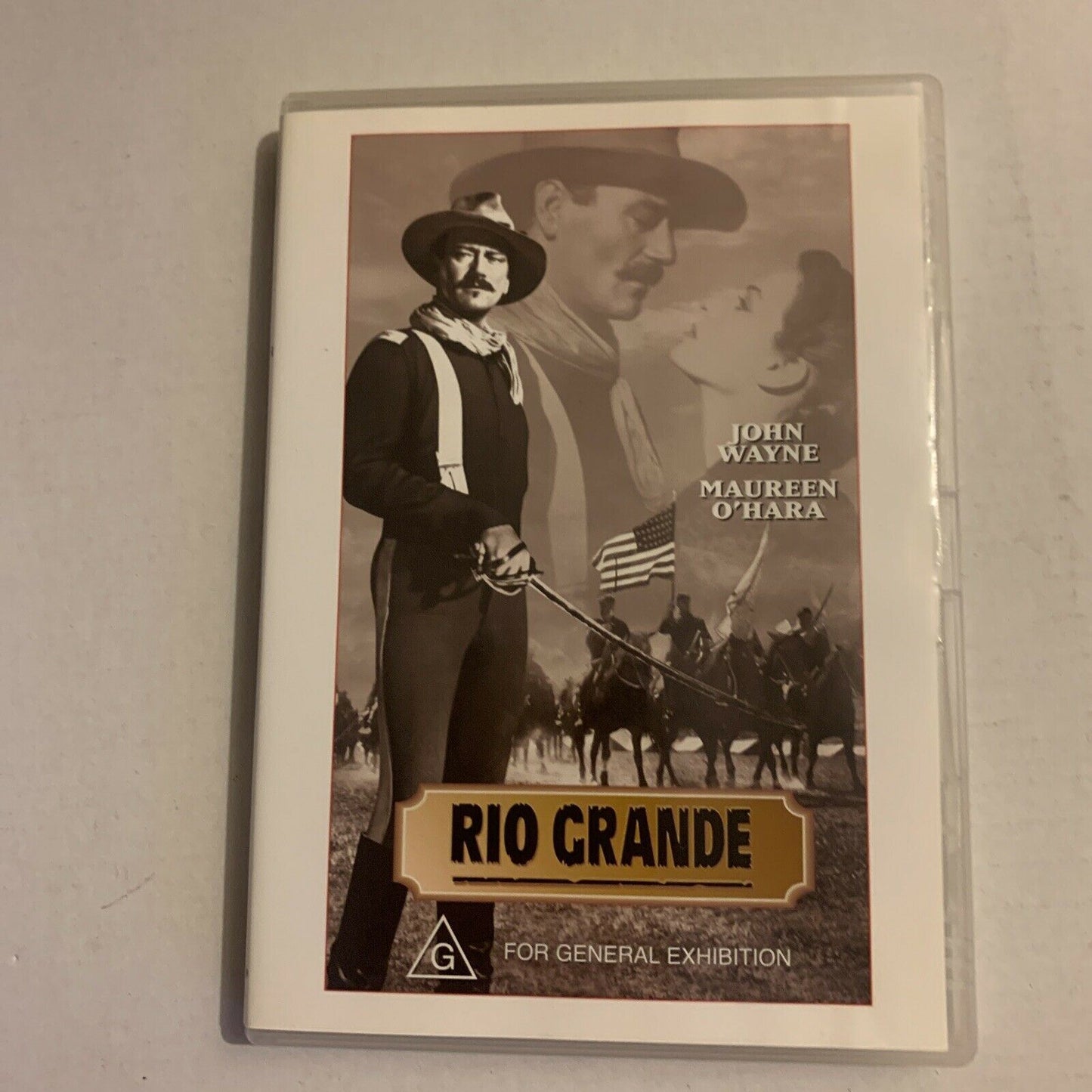Rio Grande (DVD, 1950) John Wayne, Maureen O'Hara, John Ford. Region 4