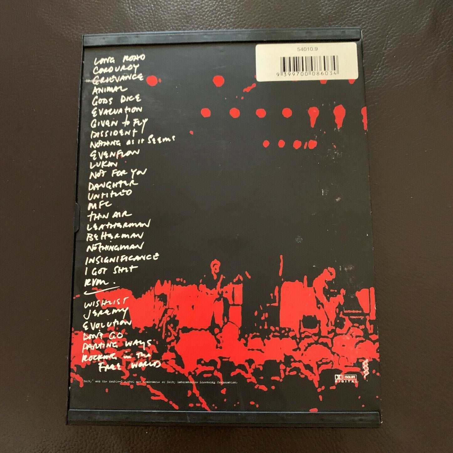 Pearl Jam - Touring Band 2000 (DVD, 2000)  All Regions