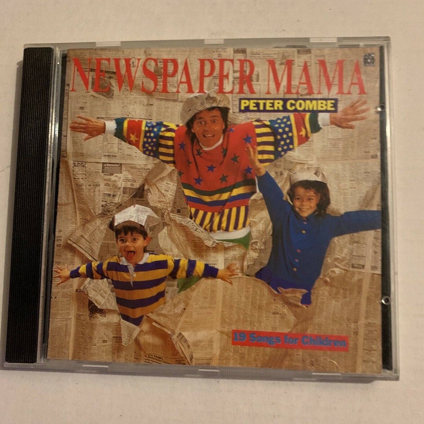 Peter Combe - Newspaper Mama - 19 Songs for Children (CD, 1988)