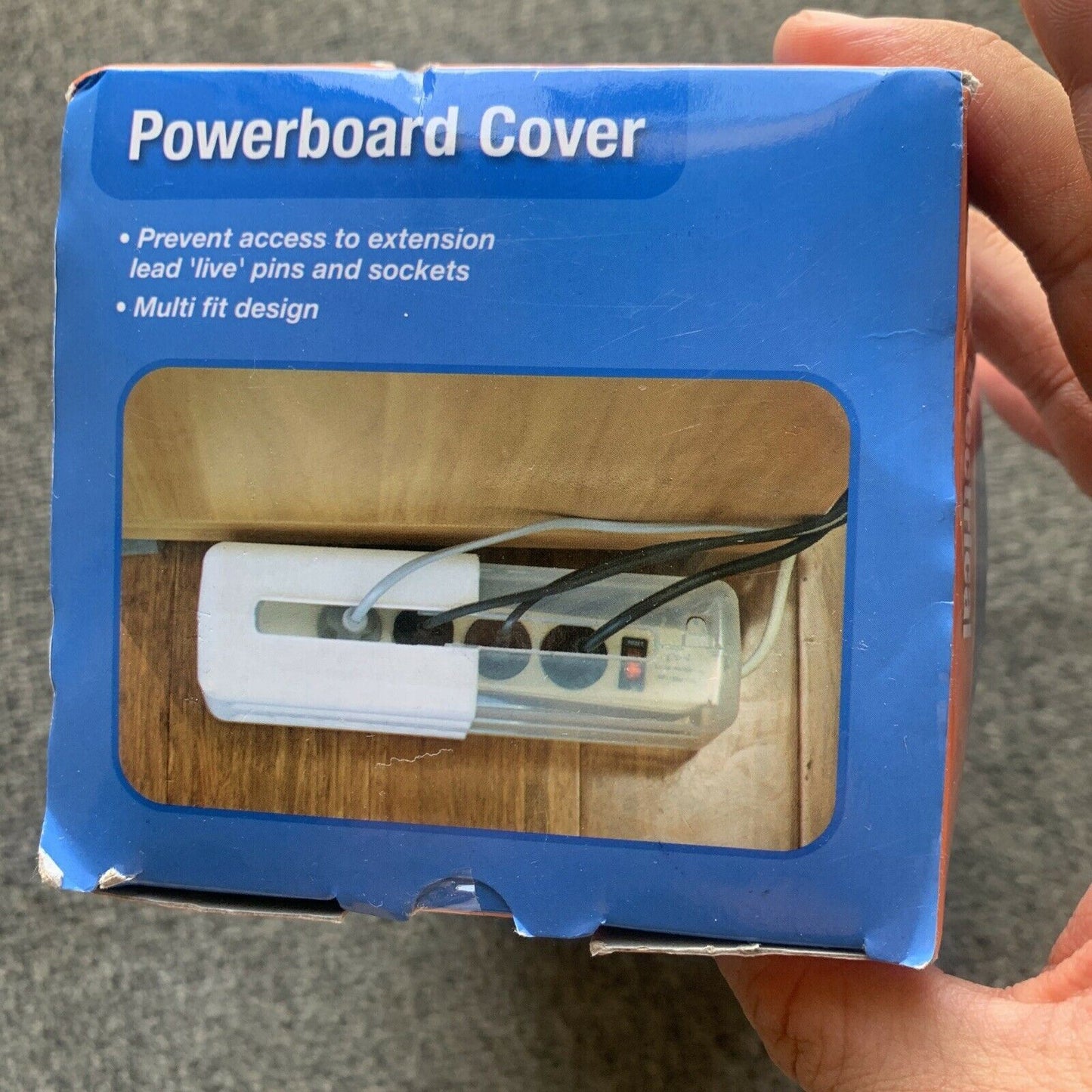 Perma Child Safety - Powerboard Cover: Prevent Access To Extension Electric Pins