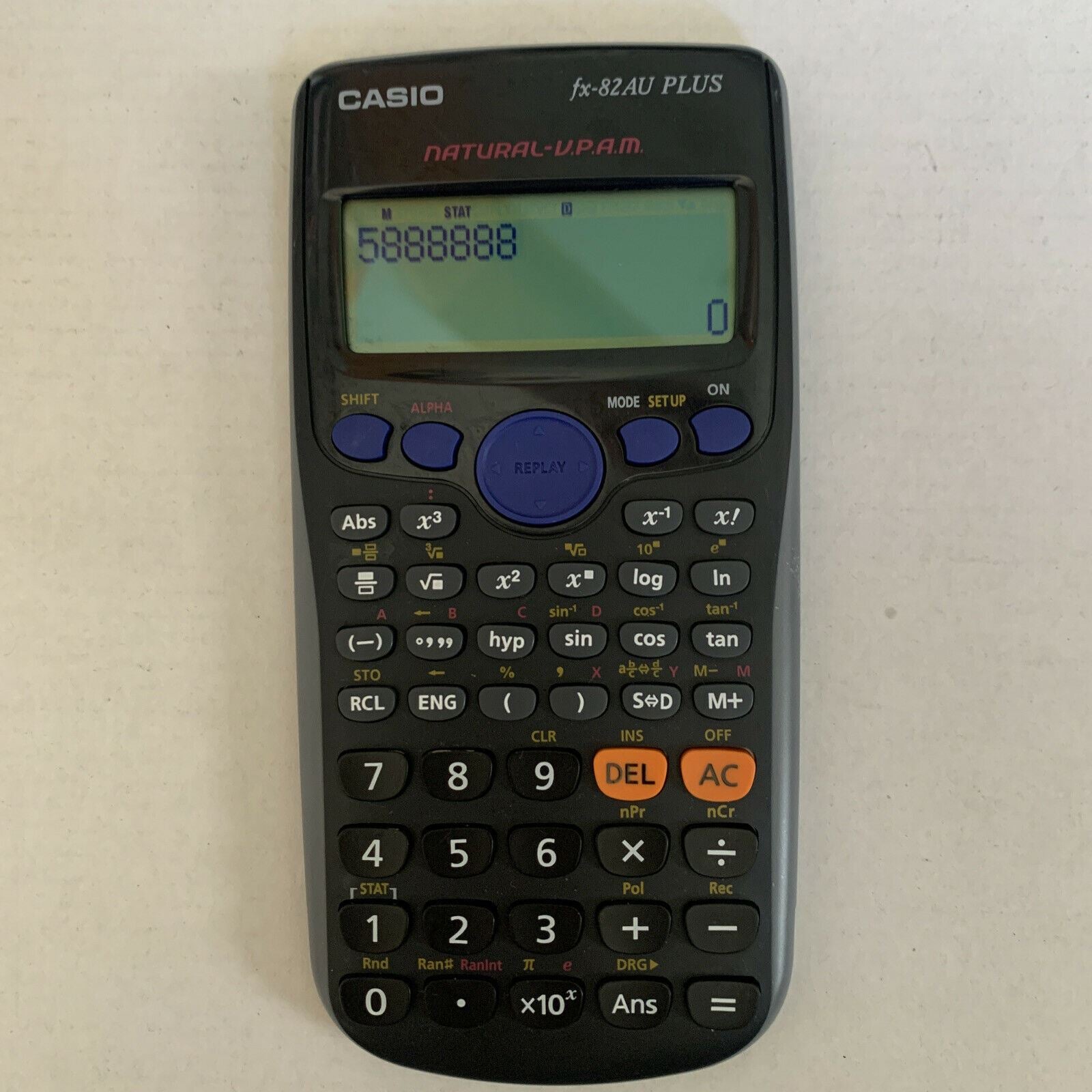 Casio fx-82AU Plus Natural-V.P.A.M Scientific Calculator – Retro Unit