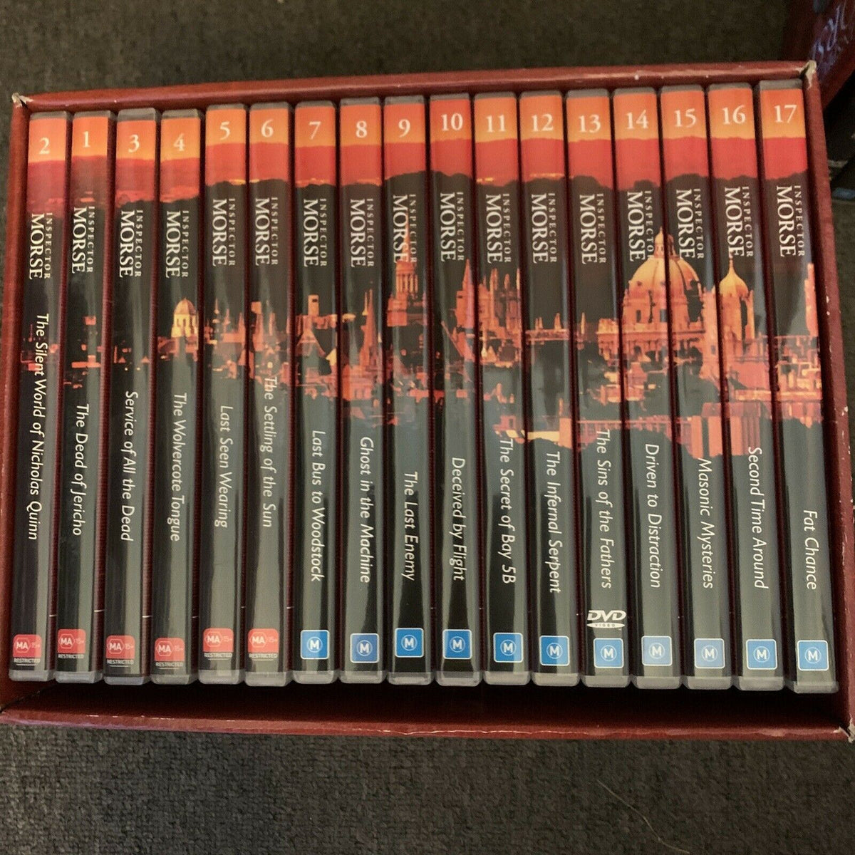 Inspector Morse - The Complete Collection *Missing Volume 22* DVD Region Free