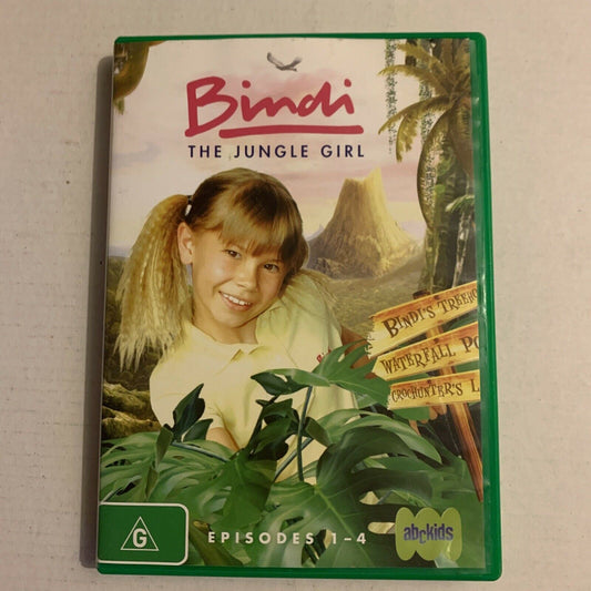 Bindi - The Jungle Girl - Episode 1-4 (DVD, 2007) Bindi Irwin. All Regions