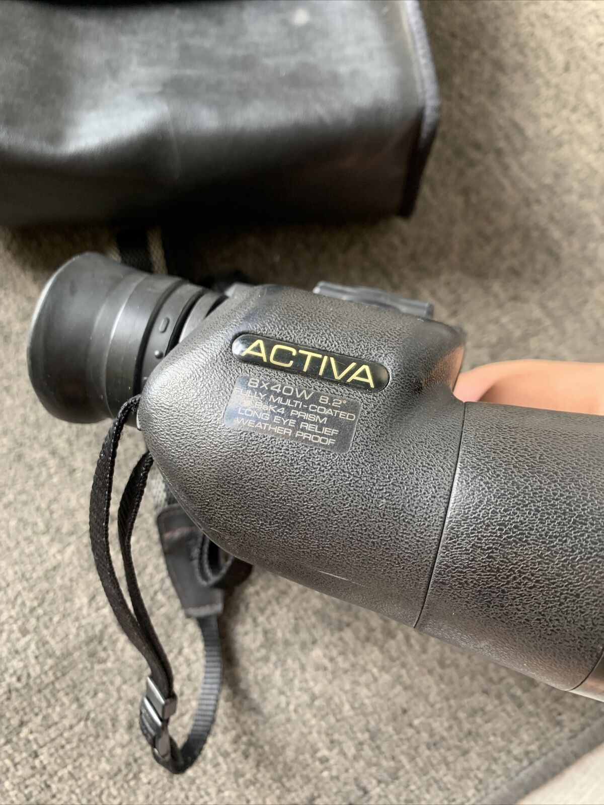 Vintage Minolta Activa 8x 40W 8.2 Degrees Fully Multi-Coated BaK4 Binoculars