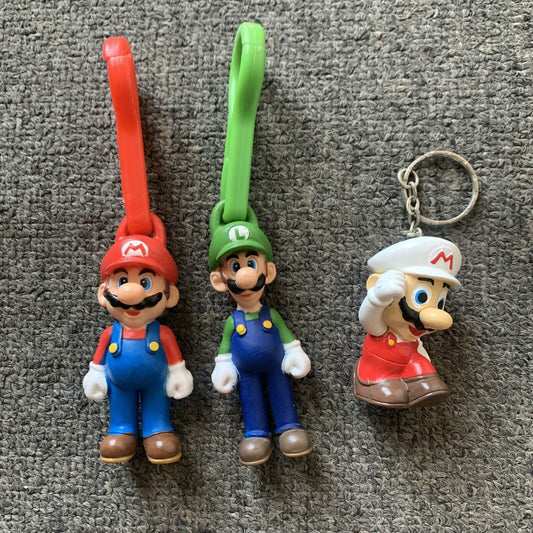 Nintendo Mario & Luigi Promotional Keychain From Hungry Jack's 2006