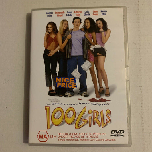 100 Girls (DVD, 2000) Jonathan Tucker, Emmanuelle Chriqui. Region 4