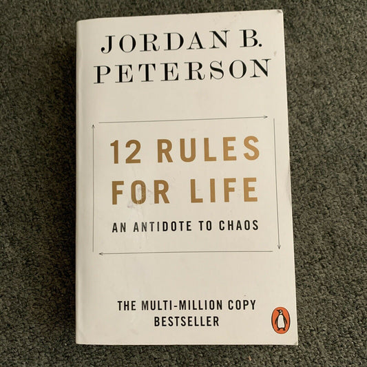 12 Rules for Life by Jordan B. Peterson (Paperback, 2019)