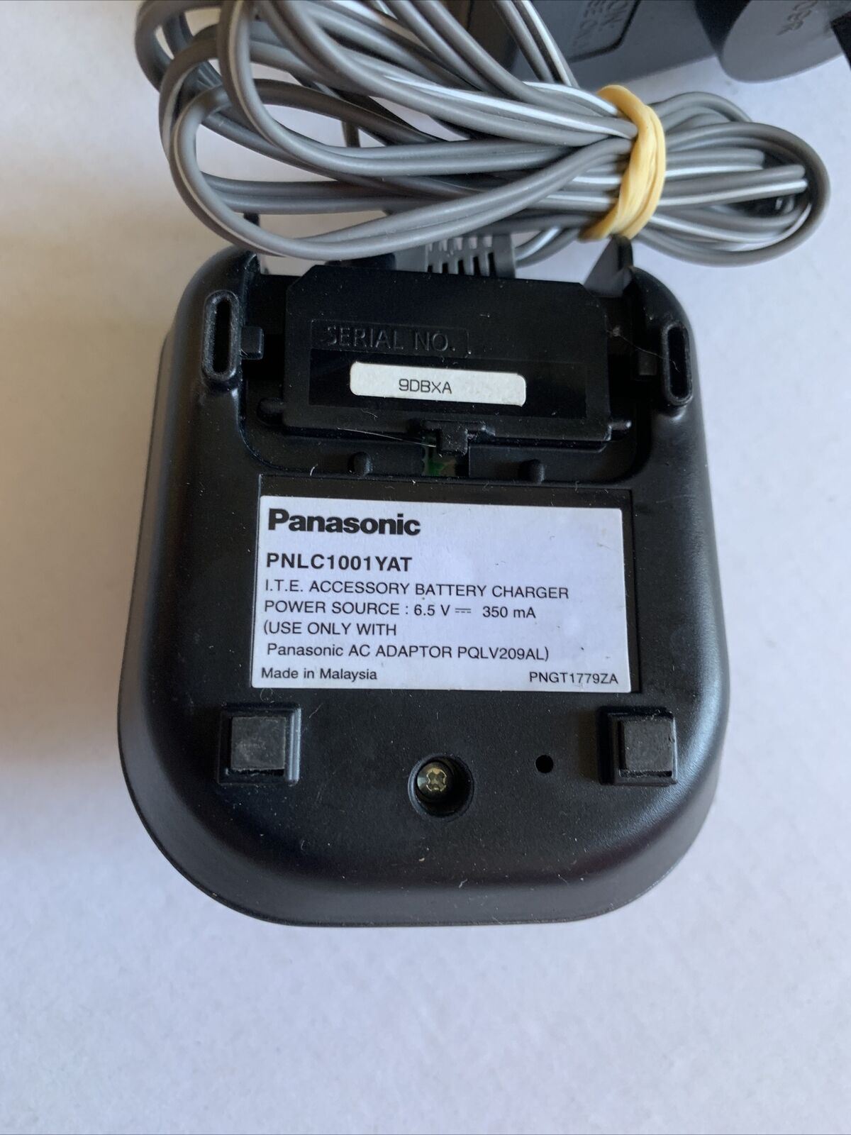 Genuine Panasonic PNLC1001YAT Charger PQLV207AL AC Adapter for Home Phone (6.5V)