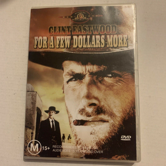 For A Few Dollars More (DVD, 1965) Clint Eastwood, Sergio Leone