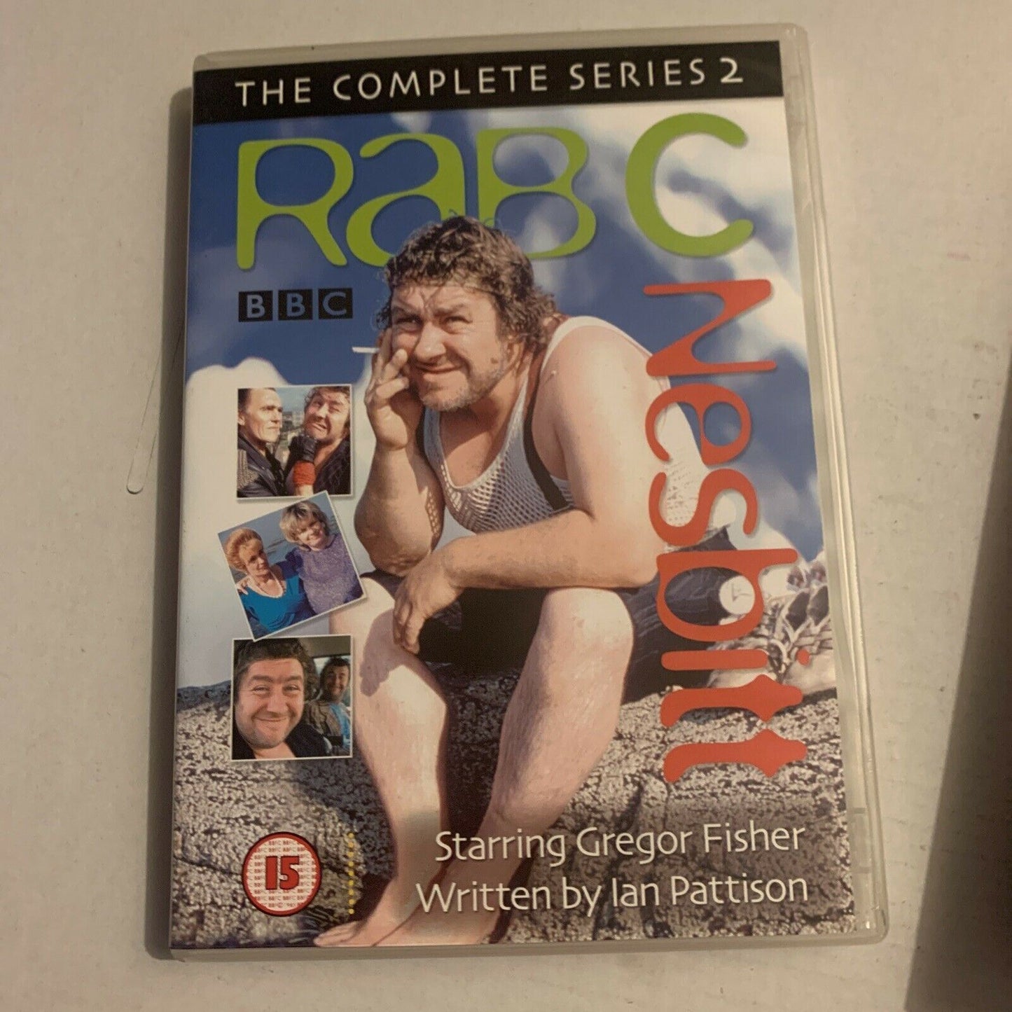 Rab C. Nesbitt's - Series 1 & 2 (DVD, 2004) Gregor Fisher. BBC All Regions