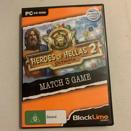 Heroes of Hellas 2: Olympia PC DVD Puzzle Game