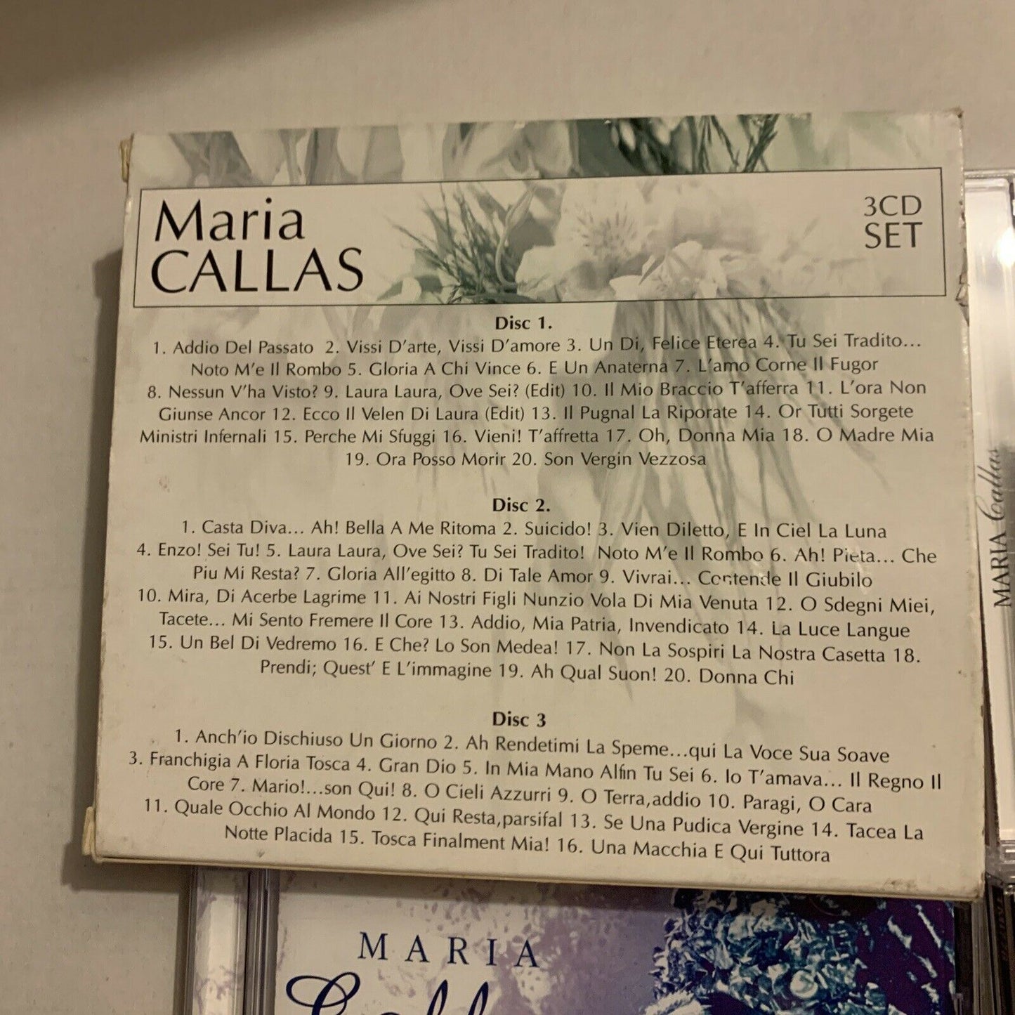 Maria Callas (CD, Sep-2005, 3 Discs, Time Music International Limited)