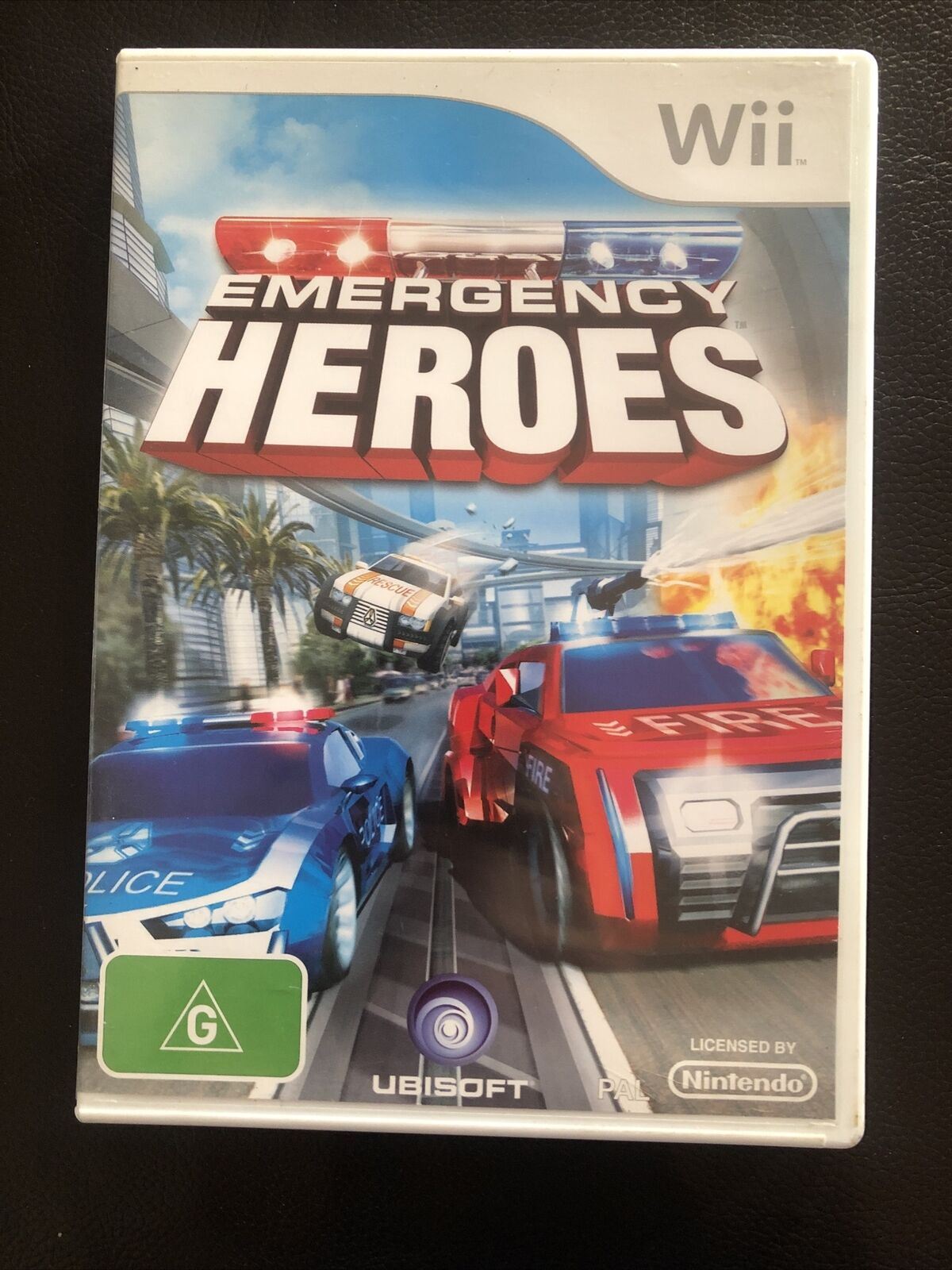 Emergency Heroes - Nintendo Wii PAL Game + Manual