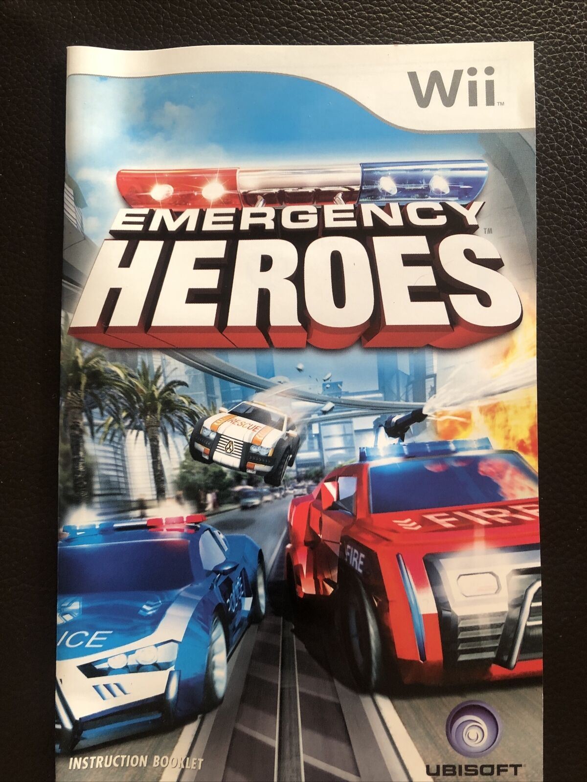 Emergency Heroes - Nintendo Wii PAL Game + Manual