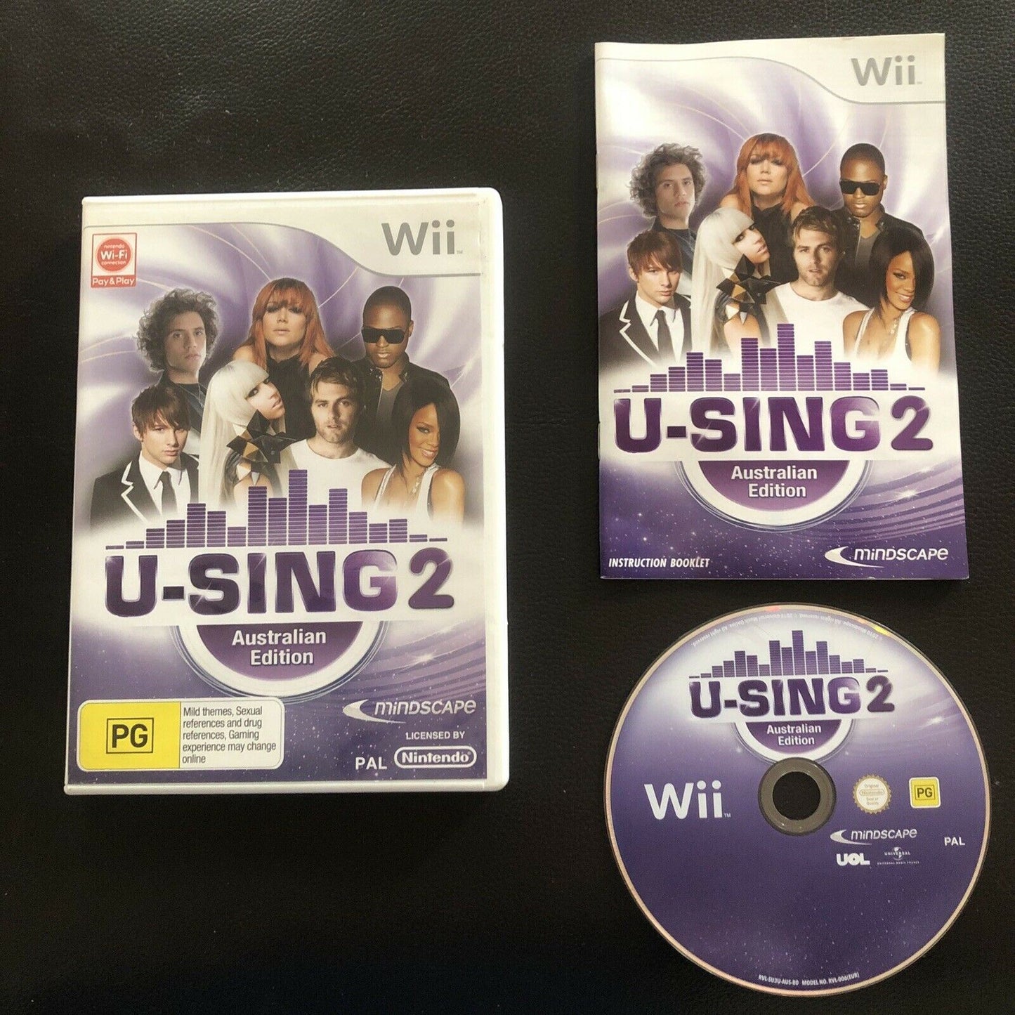 U-Sing 2 Australian Edition - Nintendo Wii Game  PAL 2010