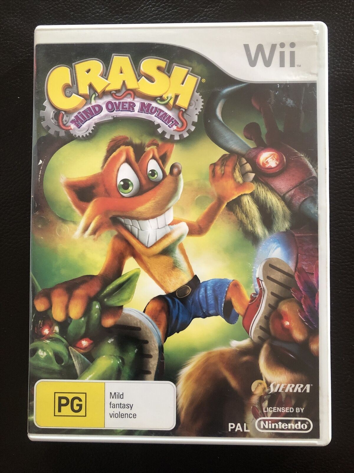 Crash: Mind Over Mutant - Nintendo Wii Game PAL Complete with Manual