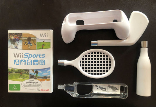 Wii Sports & Accessories - Nintendo Wii PAL Game and Sports Addons