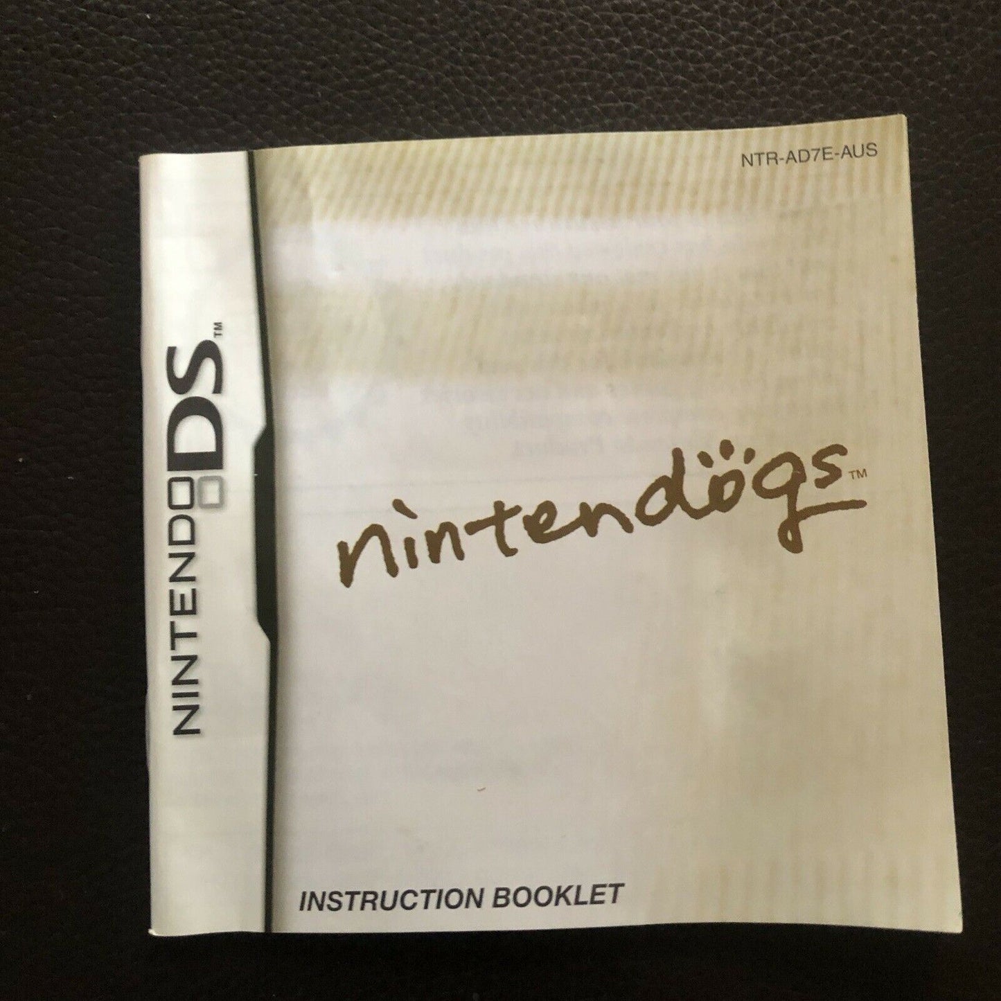 Nintendogs: Chihuahua & Friends - Nintendo DS Game w Manual