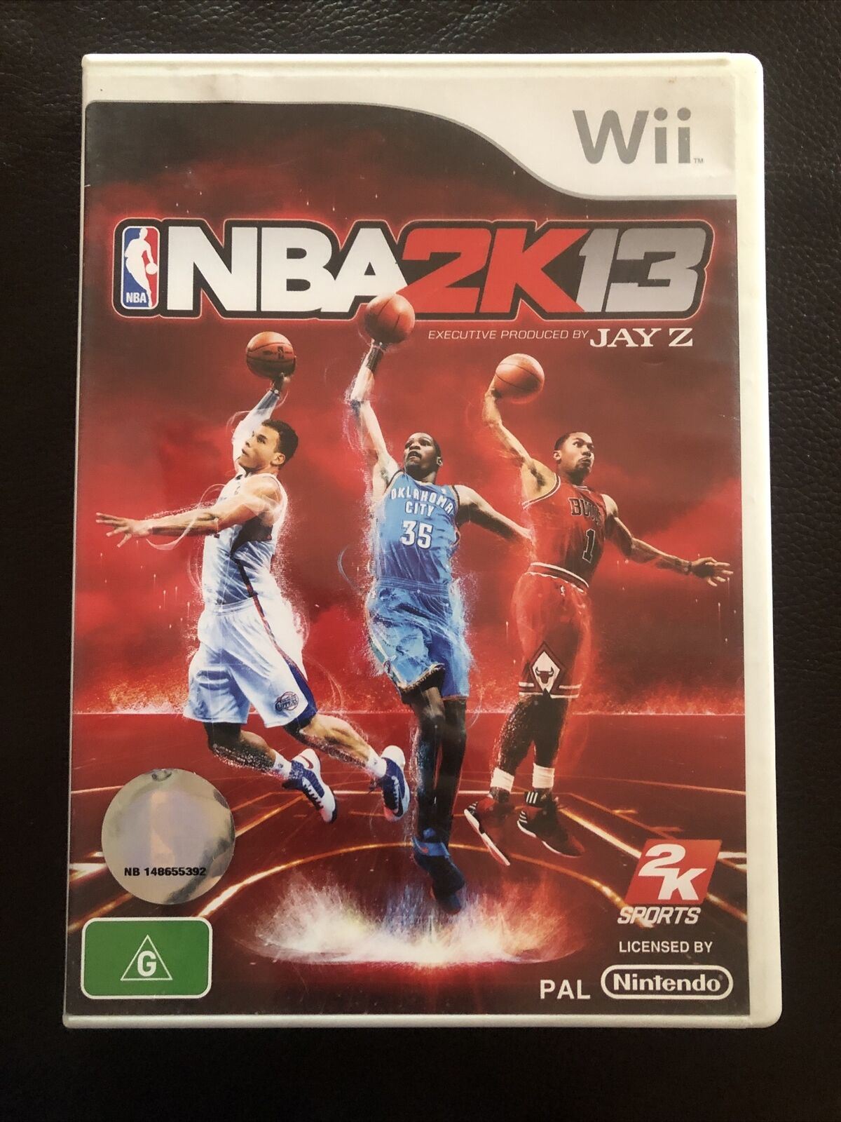 NBA 2K13 - Nintendo Wii PAL Basketball Game Complete