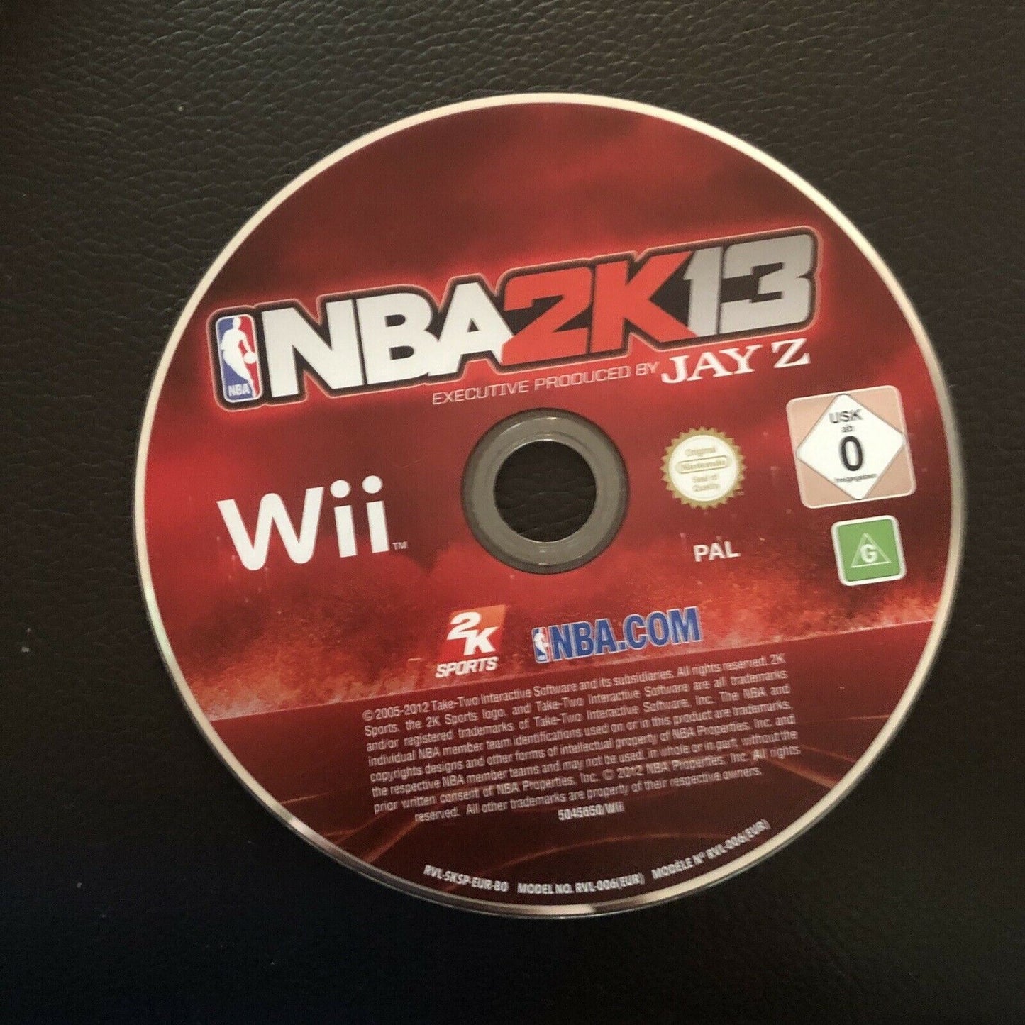 NBA 2K13 - Nintendo Wii PAL Basketball Game Complete