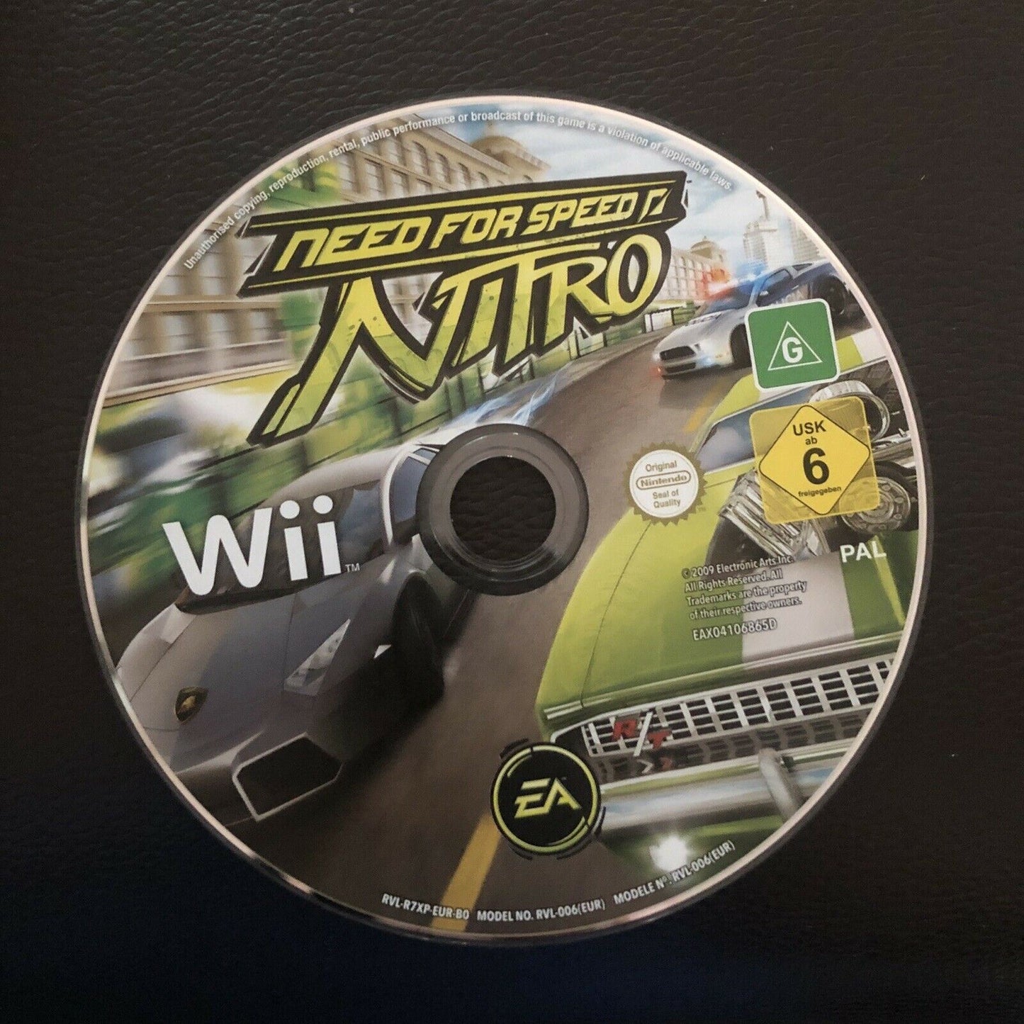 Need for Speed: Nitro - Nintendo WII PAL Game w Manual