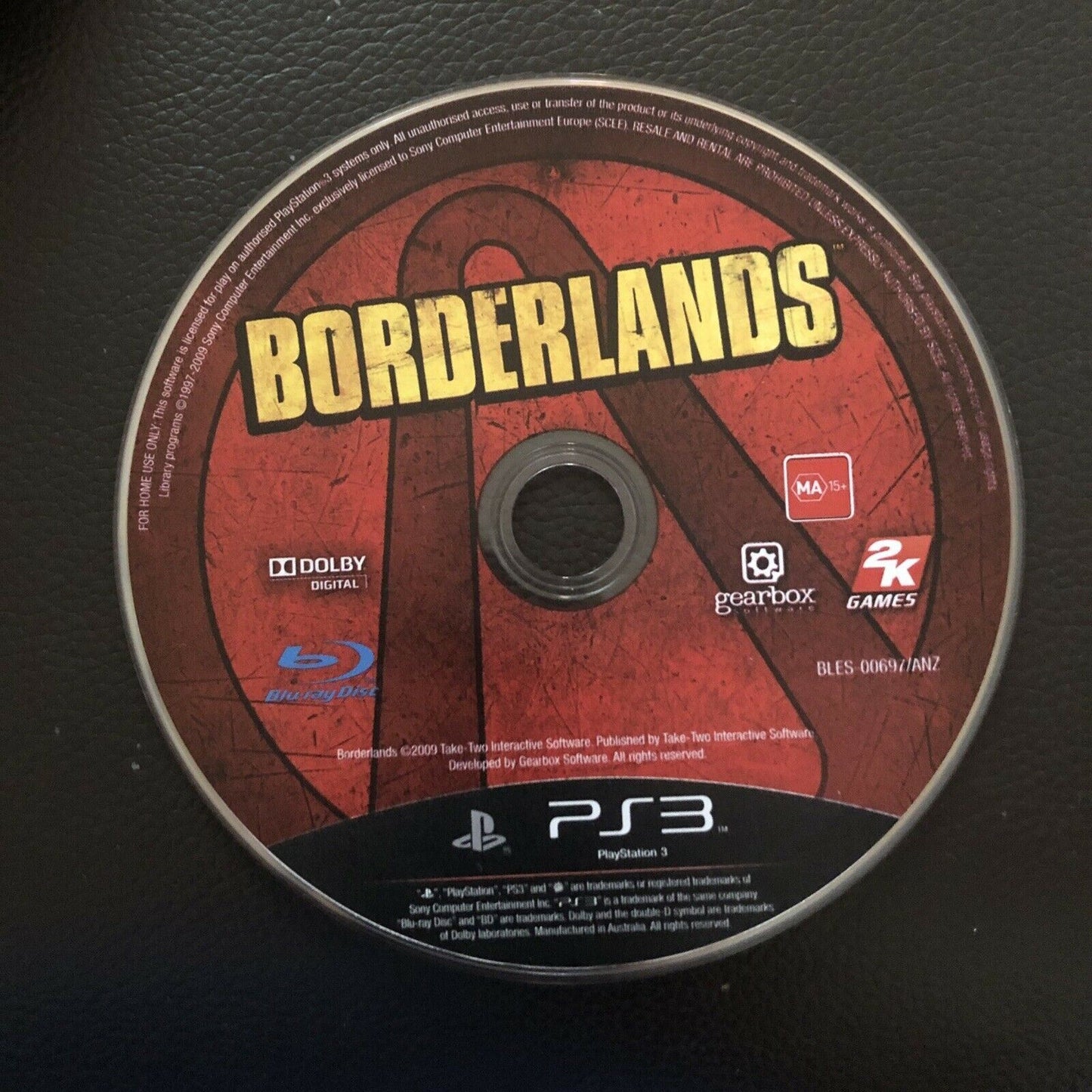 Borderlands - Sony Playstation 3 PS3 Game w Manual