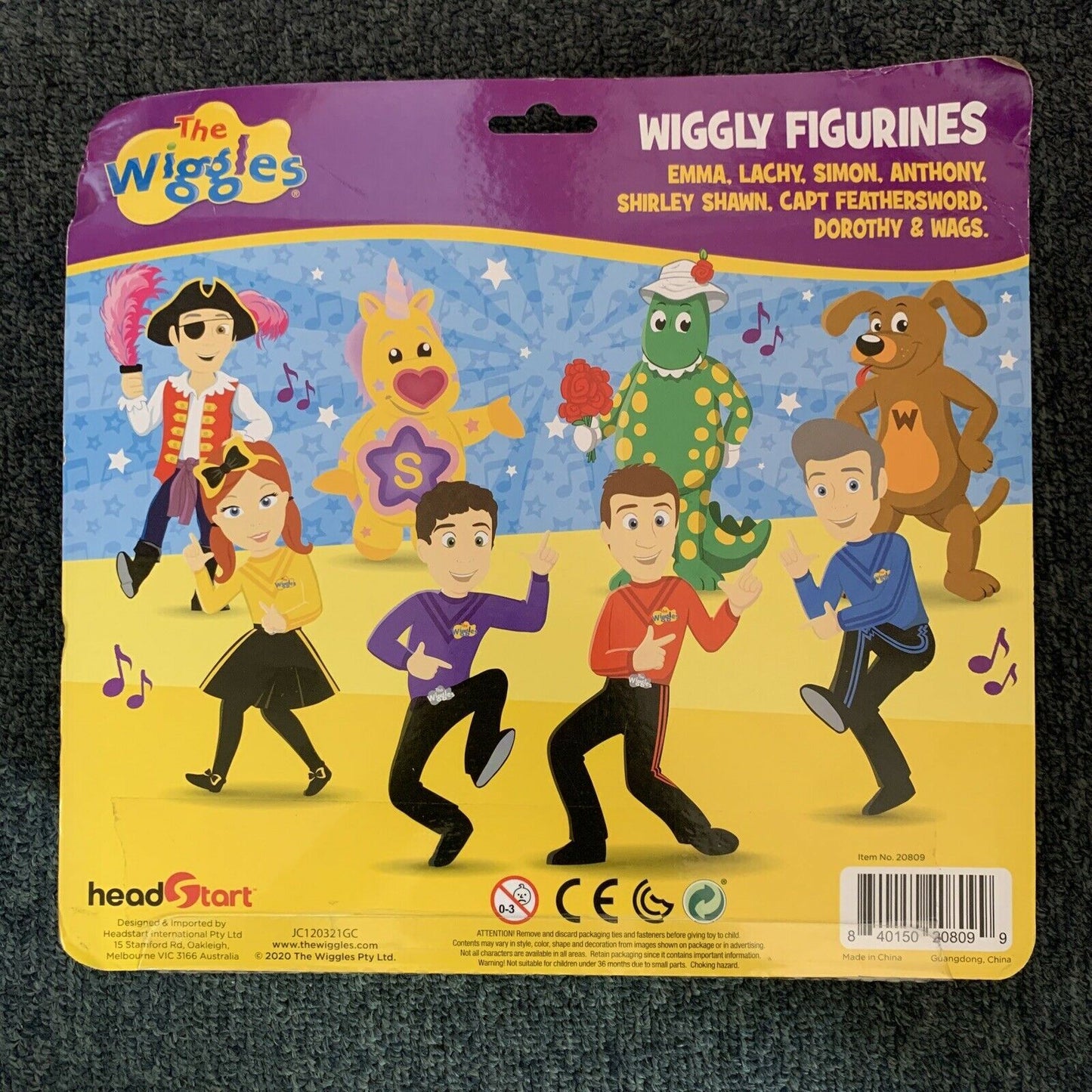 NEW The Wiggles - Wiggly Figurines 8 Pack - All the characters!