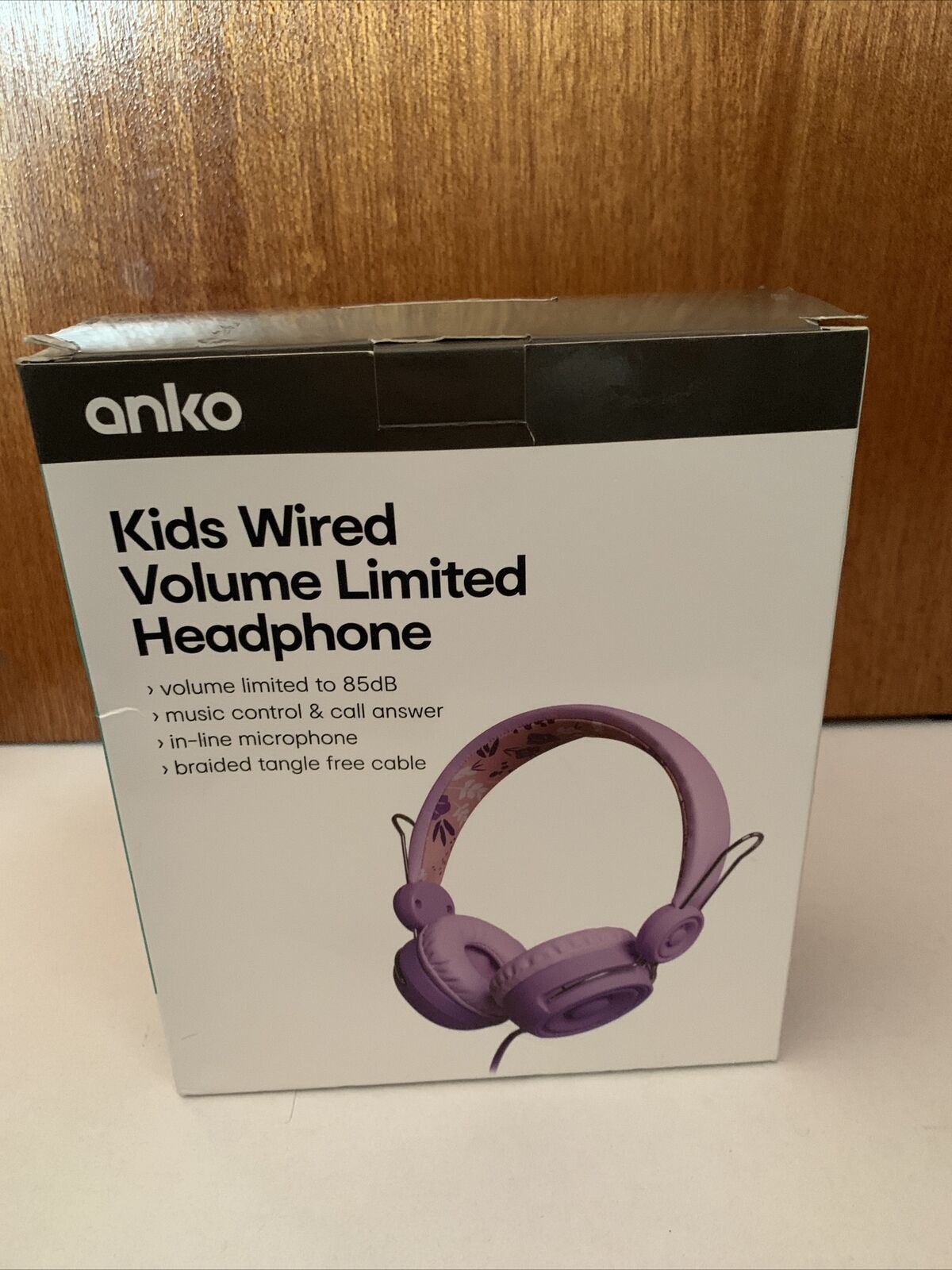 Anko Kids Wired Volume Limited Headphone with Microphone